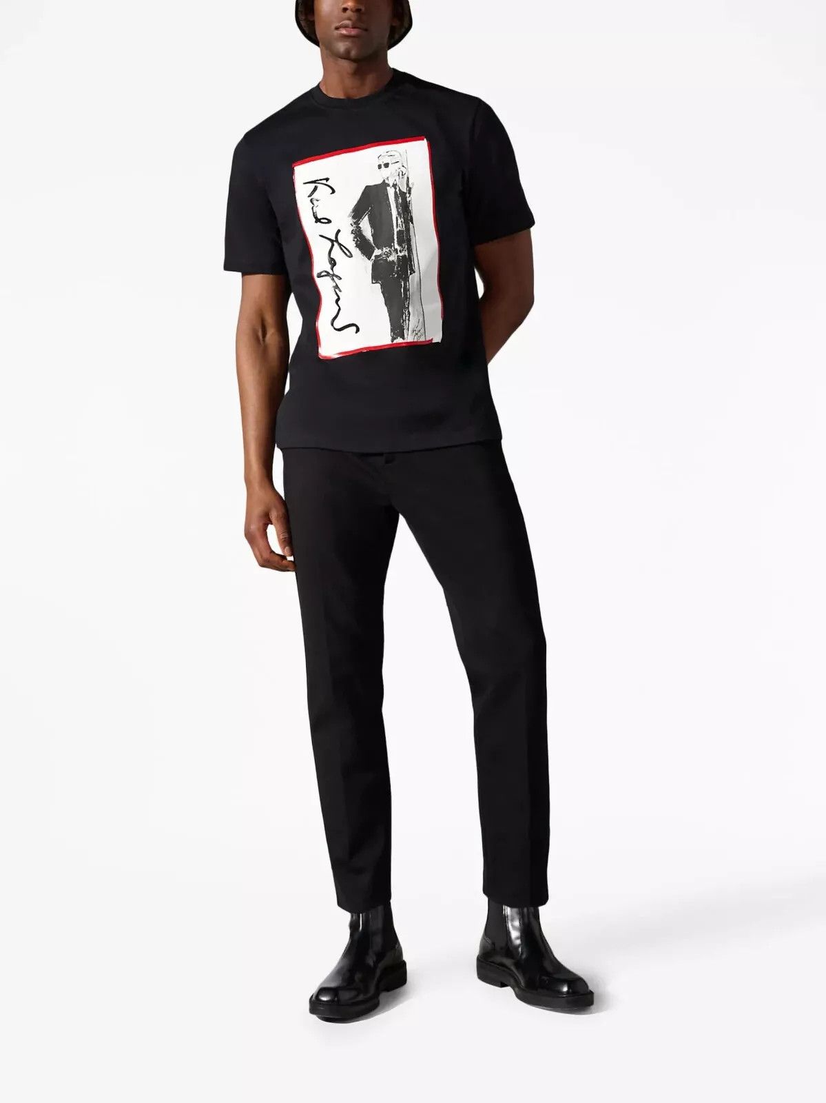 Karl Lagerfeld Karl Lagerfeld: Limited Edition Print T-Shirt (Size: M) Size US M / EU 48-50 / 2 - 5 Thumbnail