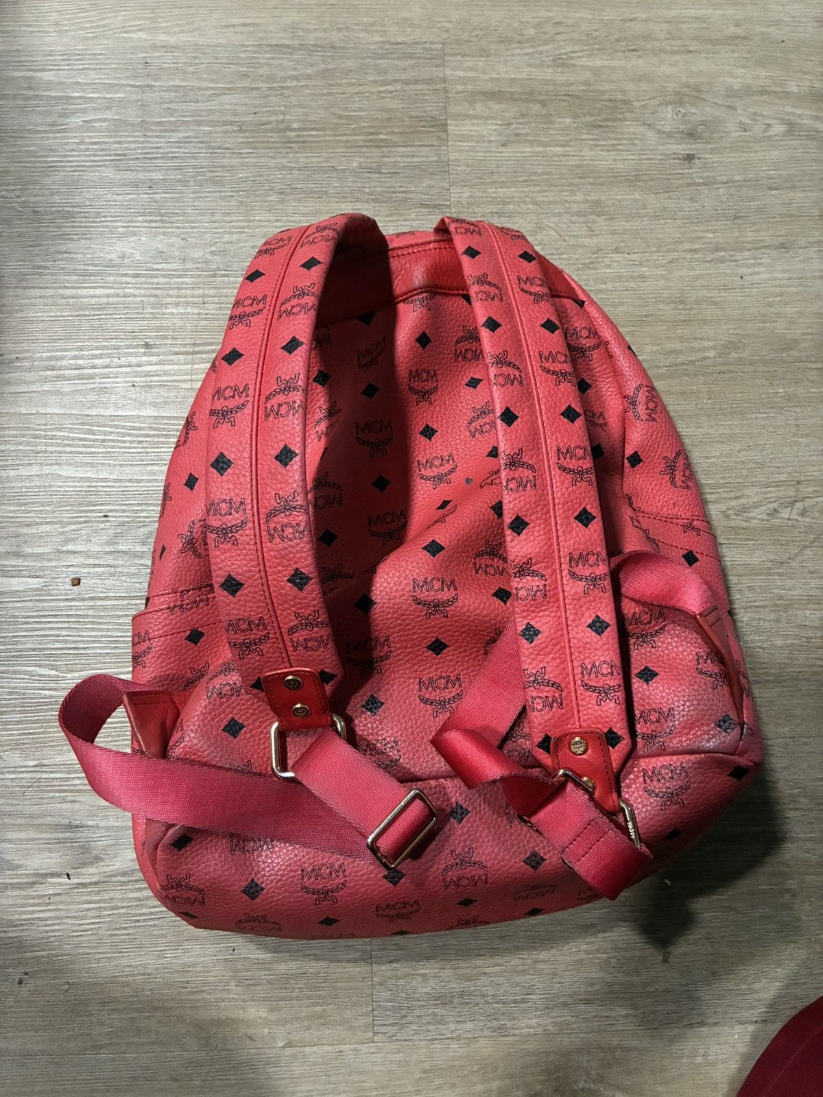MCM MCM Red Backpack #luxury #backpacks Size ONE SIZE - 4 Thumbnail