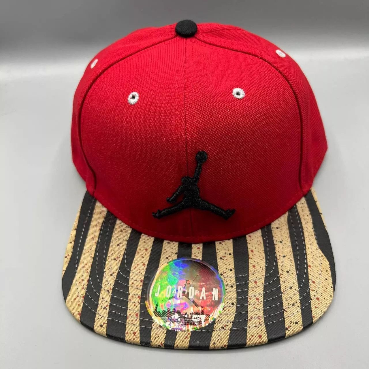Jordan Brand Air Jordan Hat Men Embroidered Logo Jumpman Snap Back Cap Size ONE SIZE - 1 Thumbnail