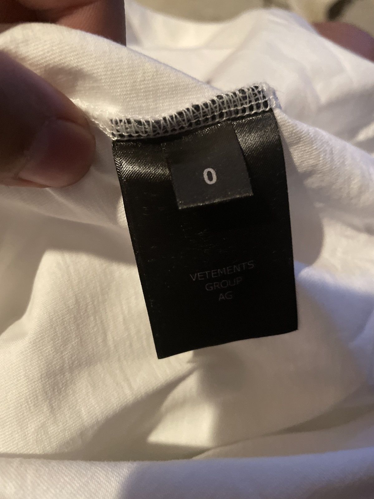Vetements Vet signed tee Size US XL / EU 56 / 4 - 10 Thumbnail
