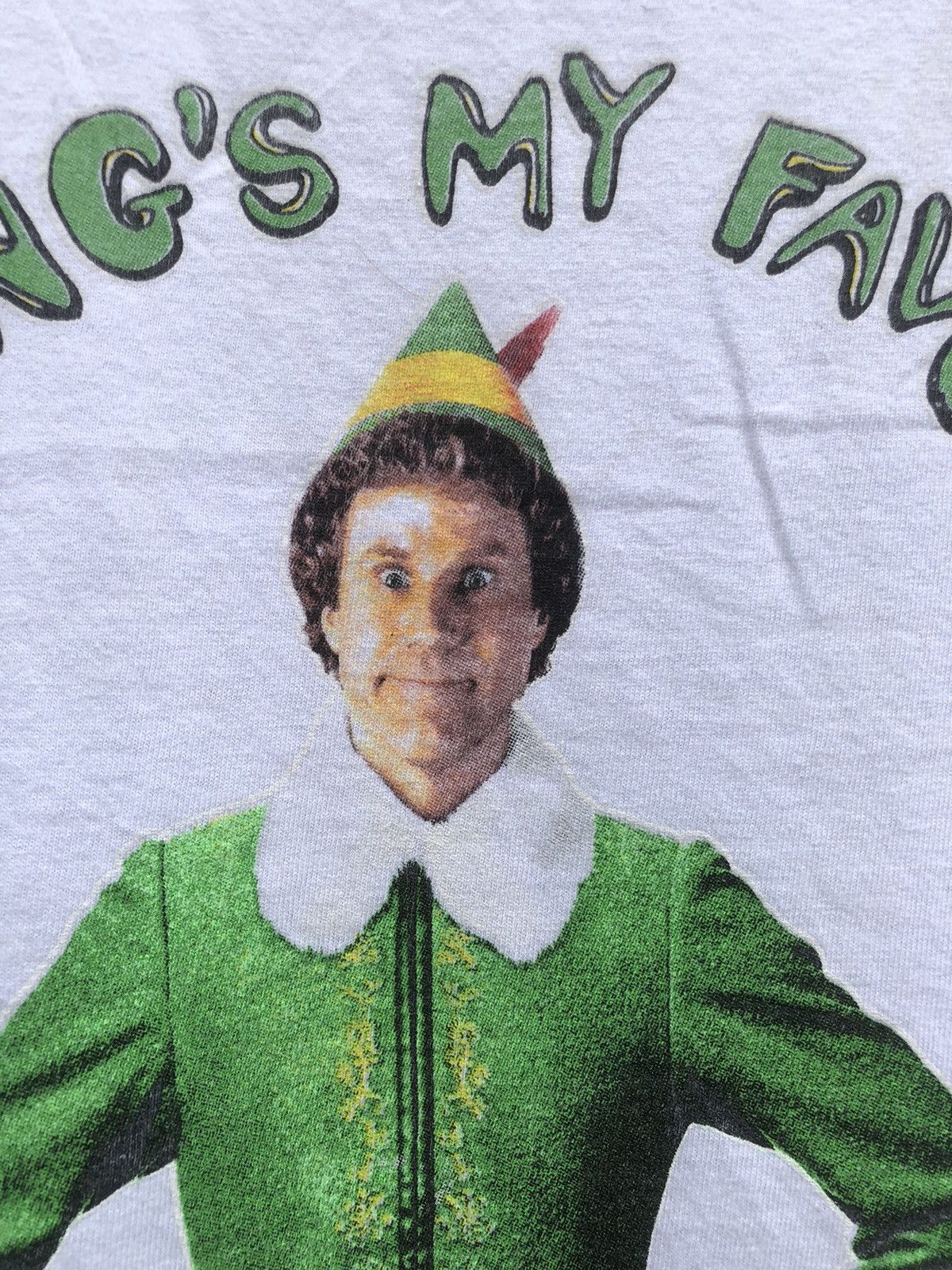 Vintage Vintage Y2K Elf The Movie Smiling’s My Favorite Shirt Size US M / EU 48-50 / 2 - 8 Thumbnail