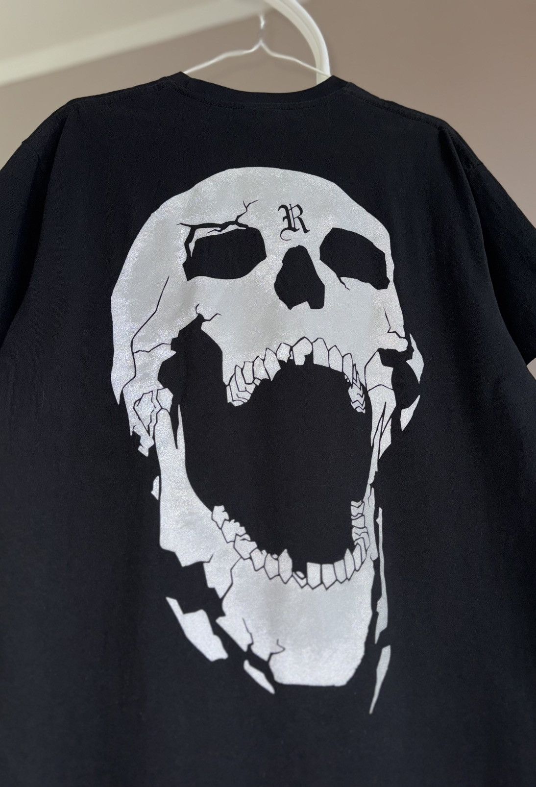 Other Revenge Bones Xxxtentacion Reflective Logo Tee T-shirt Black Size US M / EU 48-50 / 2 - 5 Thumbnail