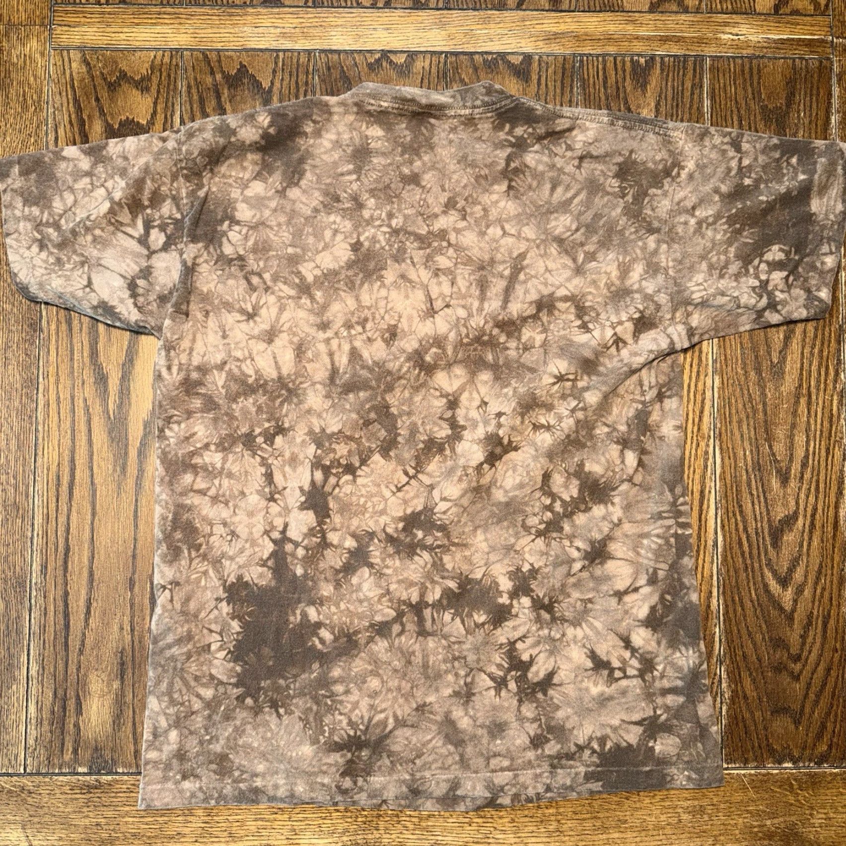 Liquid Blue VINTAGE Liquid Blue Led Zeppelin Single Stitch T Shirt Mens Large Brown Tie Dye Graphic Print Crew Neck Short Sleeve Rock Band Mens Size US L / EU 52-54 / 3 - 7 Thumbnail