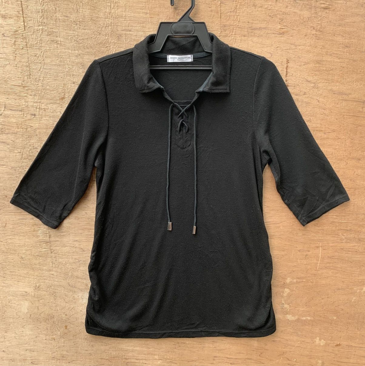 Japanese Brand Masaki Matsushima Premium Collar 3 Quarter Shirt Size S / US 4 / IT 40 - 3 Thumbnail