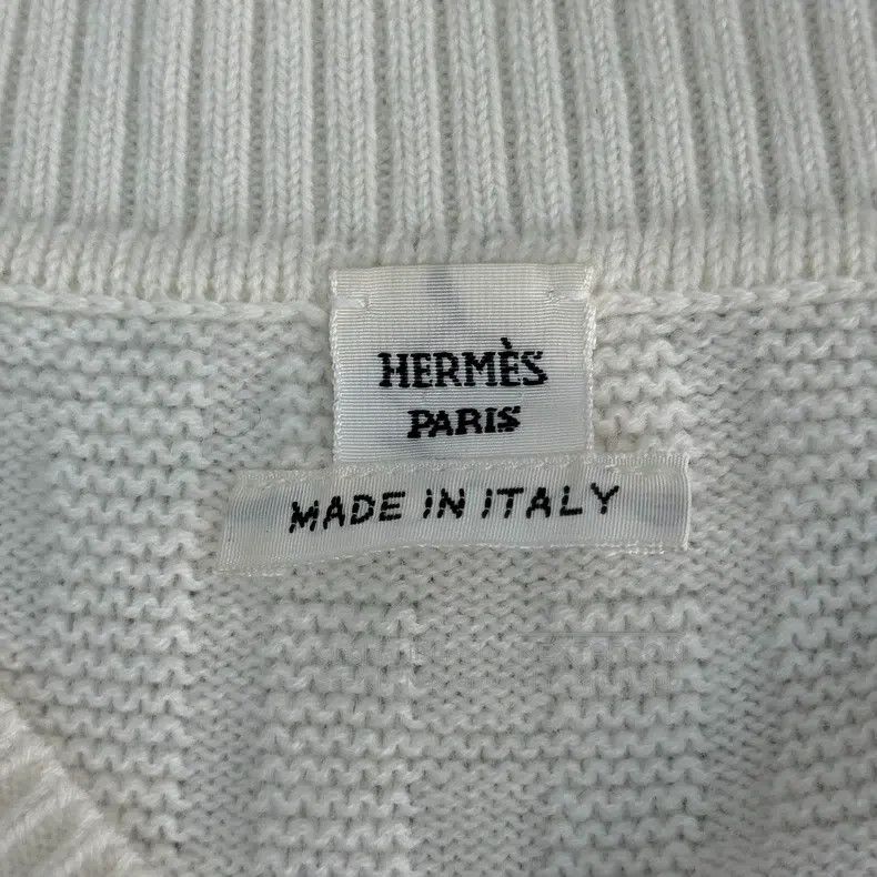 Hermes Hermes Beige Wool Printed Knit Vest Size XS / US 0-2 / IT 36-38 - 5 Thumbnail