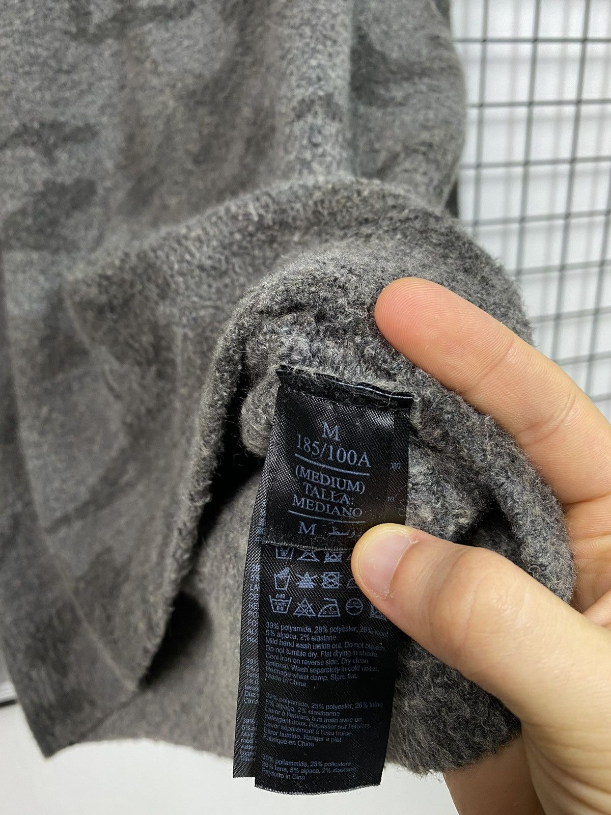 Allsaints × Designer AllSaints Camo sweater mohair men M size y2k Avant-garde Size US M / EU 48-50 / 2 - 15 Thumbnail