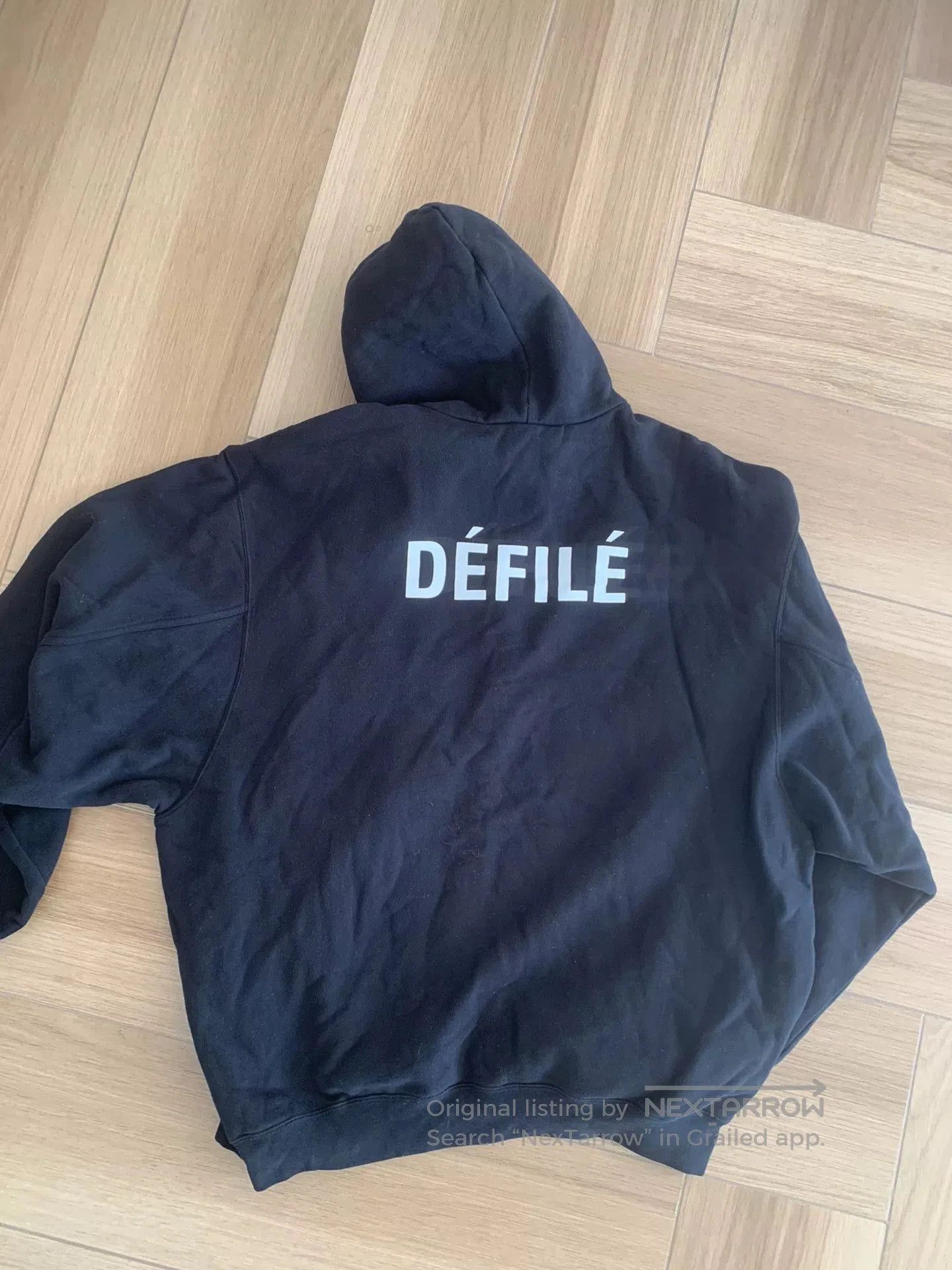 Balenciaga balenciaga black hoodie size small. Size US S / EU 44-46 / 1 - 6 Thumbnail