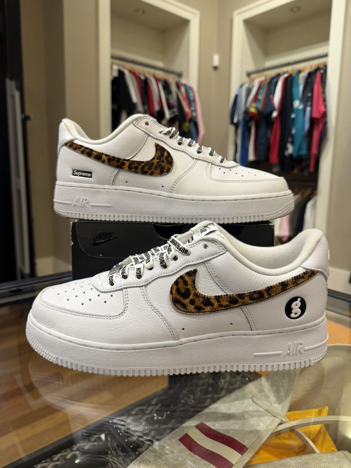 Nike Nike Air Force 1 Low ‘Supreme GOODENOUGH’ Size US 9.5 / EU 42-43 - 1 Thumbnail