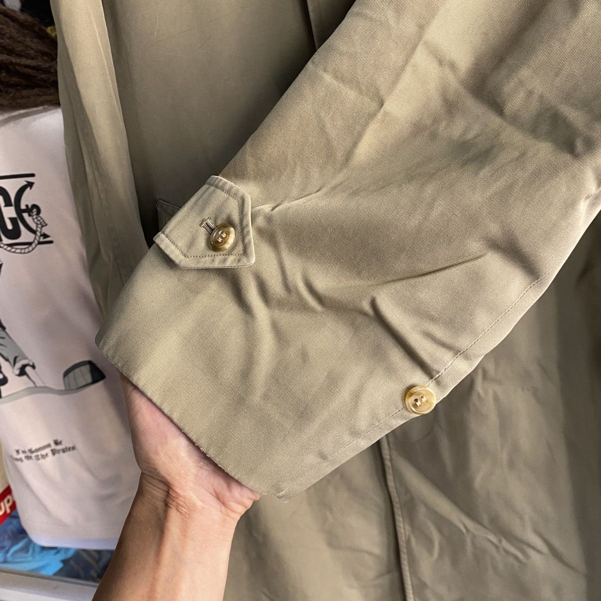 Burberry BURBERRYS’ PRORSUM TRENCH COAT SINGLE BREAST Size US L / EU 52-54 / 3 - 9 Thumbnail