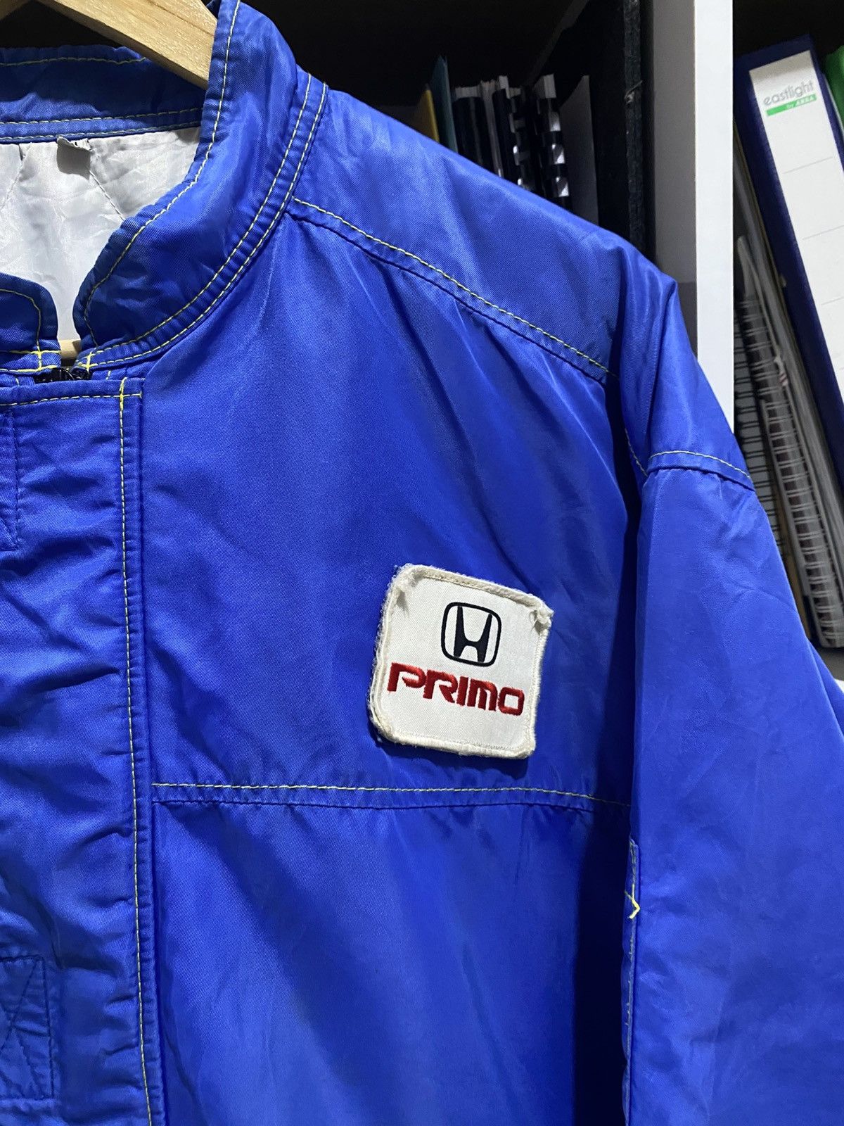 Honda Vintage 90s Honda Primo Team Bomber Jacket Size US XXL / EU 58 / 5 - 4 Thumbnail