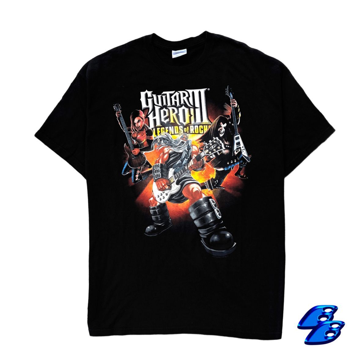 The Game Vintage 2007 Guitar Hero III: Legends of Rock Official Tee Size US XL / EU 56 / 4 - 1 Thumbnail