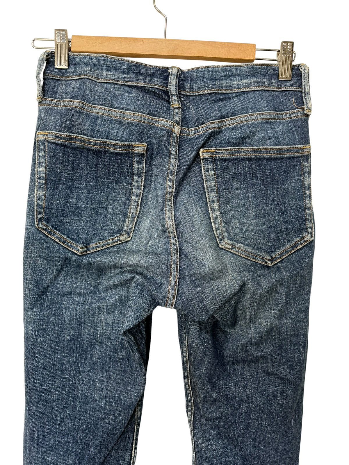 Japanese Brand Vintage American Holic Jeans Wash Slim Fit Denim Pants Size US 26 / EU 42 - 5 Thumbnail