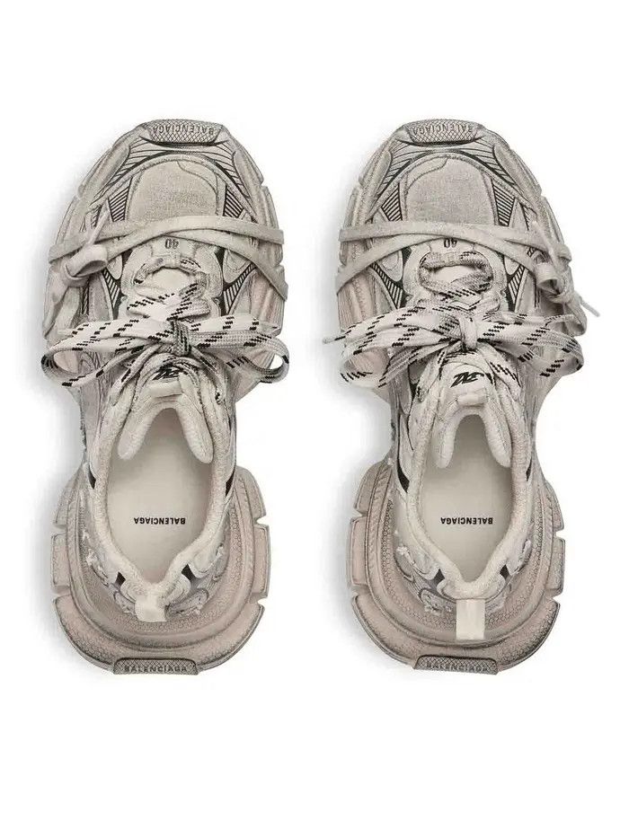 Balenciaga o1la1rc1a0825 3XL Sneakers in Beige/Black Size US 11 / IT 41 - 6 Thumbnail