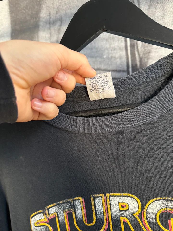 Harley Davidson × Vintage 1990 HARLEY DAVIDSON STURGIS MOTORCYCLE HILLS RALLY XXXL Size US XXL / EU 58 / 5 - 9 Thumbnail
