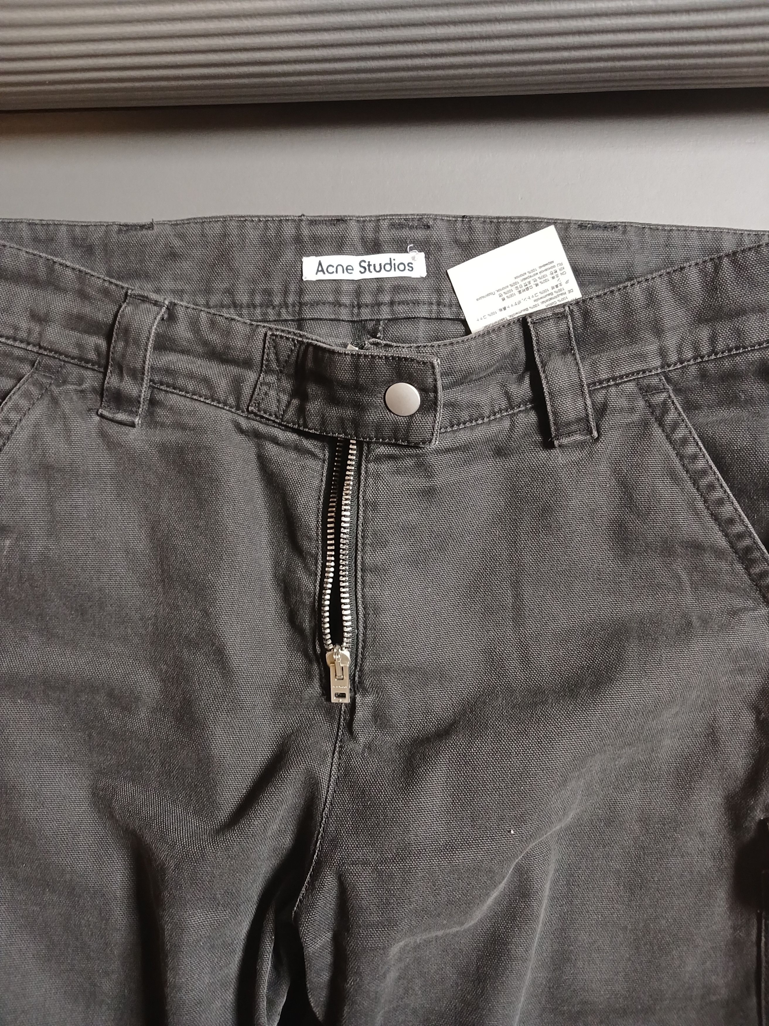 Acne Studios Acne Studios Cargo Charcoal Gray Size48 Size US 32 / EU 48 - 3 Thumbnail