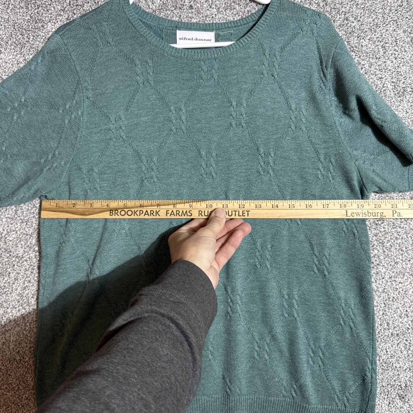 Other Alfred Dunner Knitted Top Women M Preppy Coastal Beachy Size M / US 6-8 / IT 42-44 - 3 Thumbnail