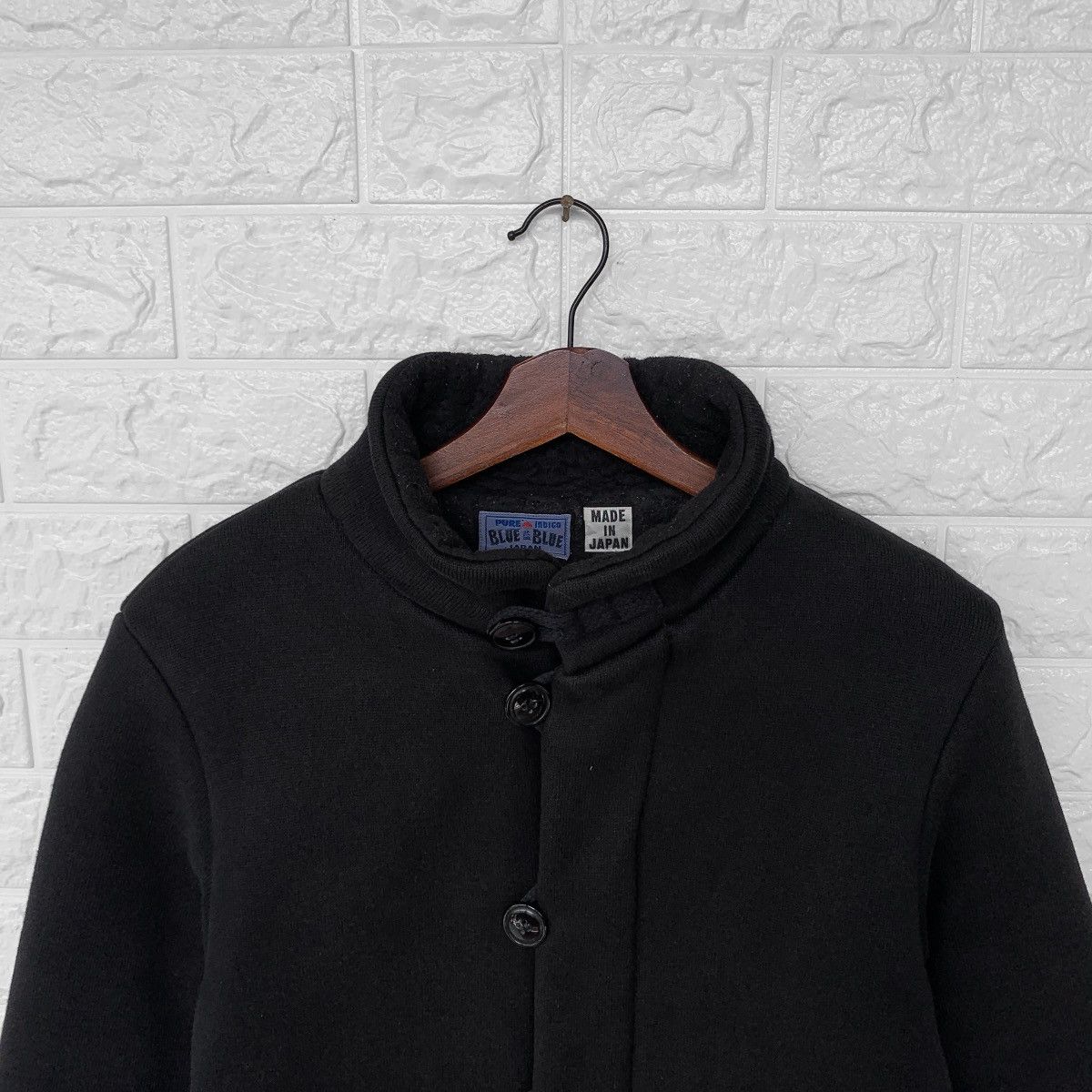 Blue Blue Japan VINTAGE PURE INDIGO BLUE BLUE JAPAN ARIGATO ZIPPER JACKET Size US S / EU 44-46 / 1 - 6 Thumbnail