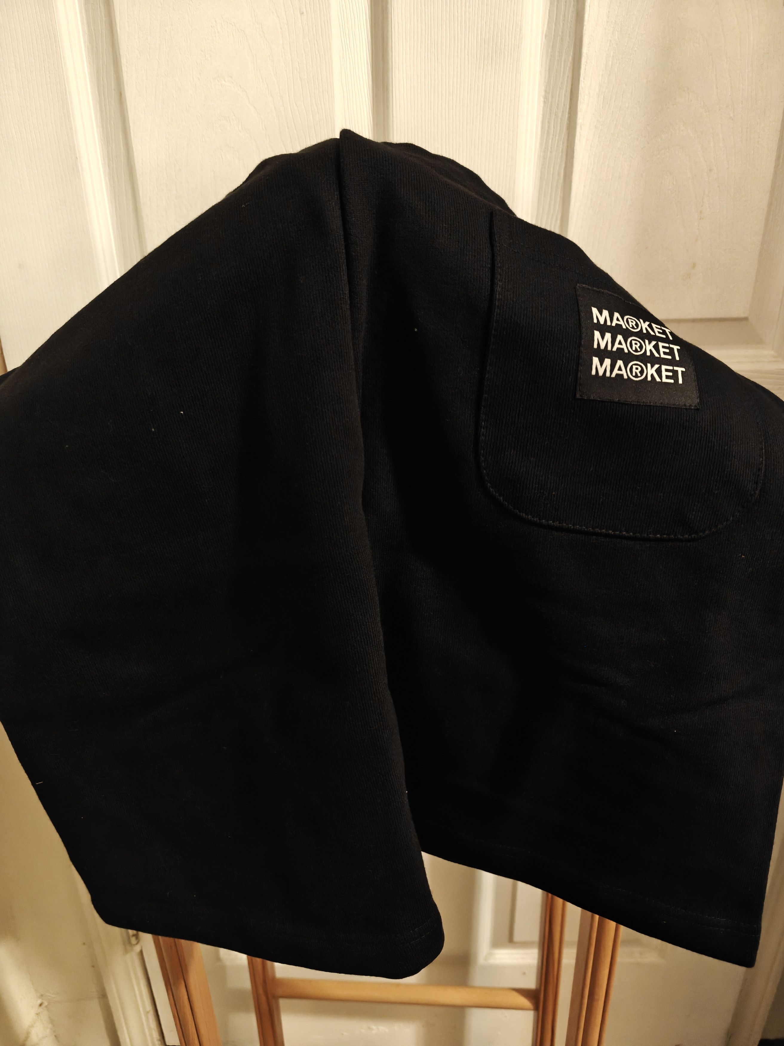 Market Smiley Good and Evil Sweatshorts "Black" Size US 38 / EU 54 - 2 Thumbnail