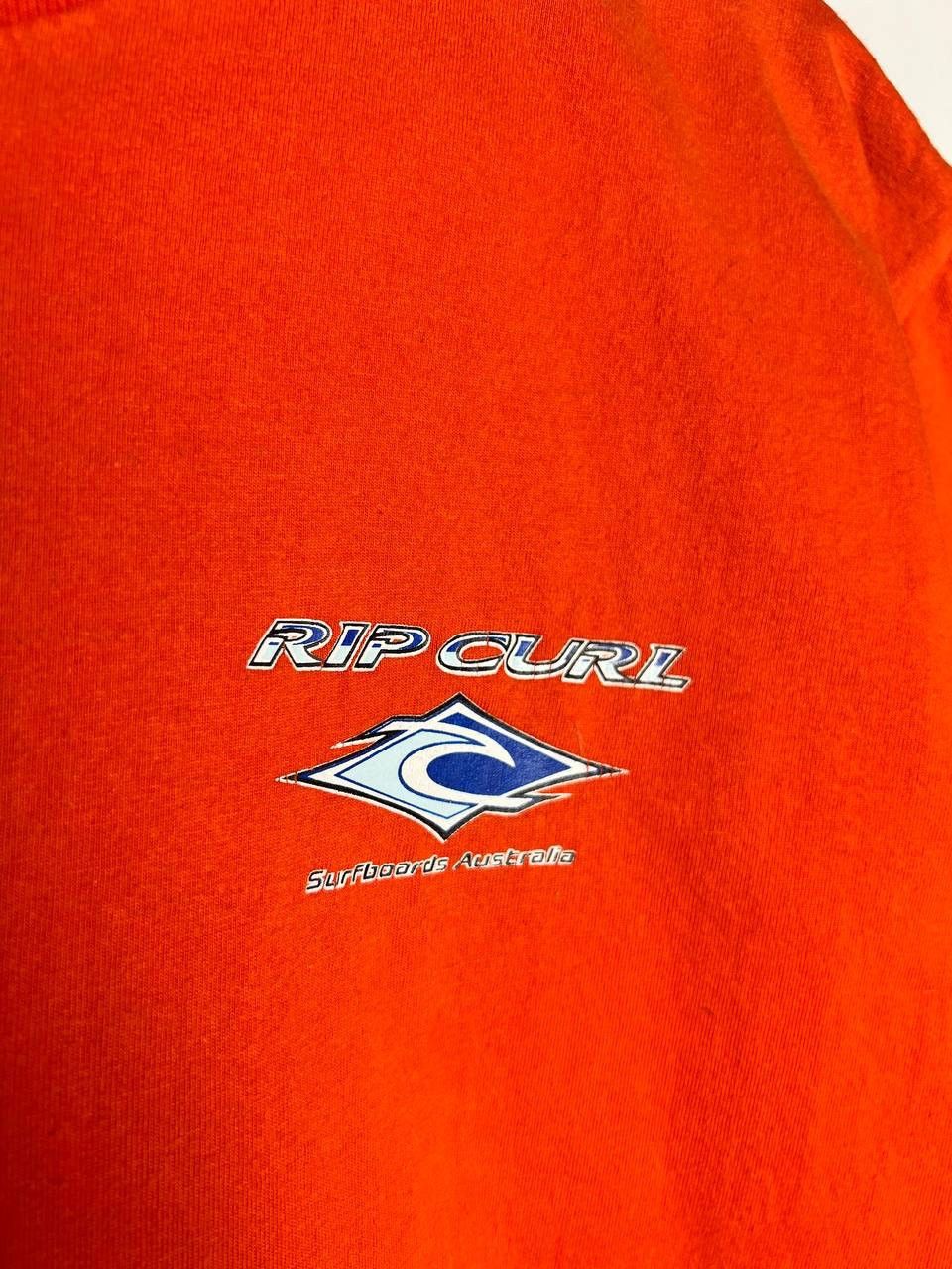 Ripcurl 90s Vintage Rip Curl Surfing Australia Orange Rare T-Shirt Size US L / EU 52-54 / 3 - 9 Thumbnail