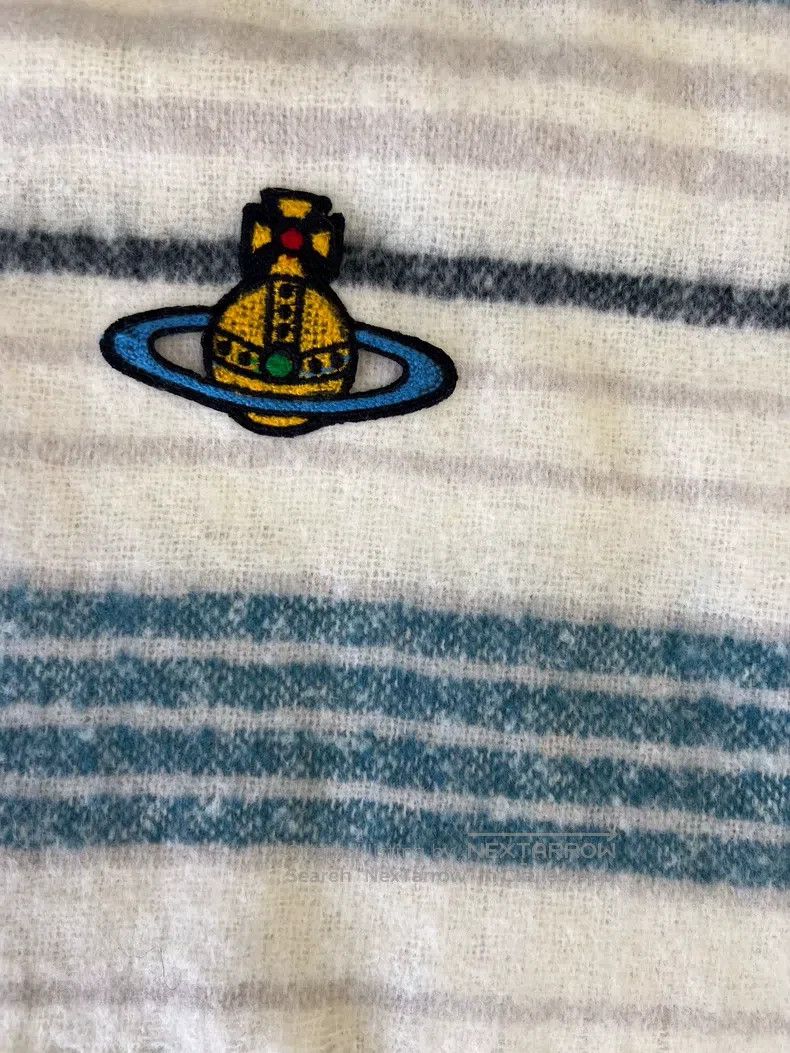 Vivienne Westwood Vivienne Westwood Women's Wool Saturn Scarf Size ONE SIZE - 2 Thumbnail