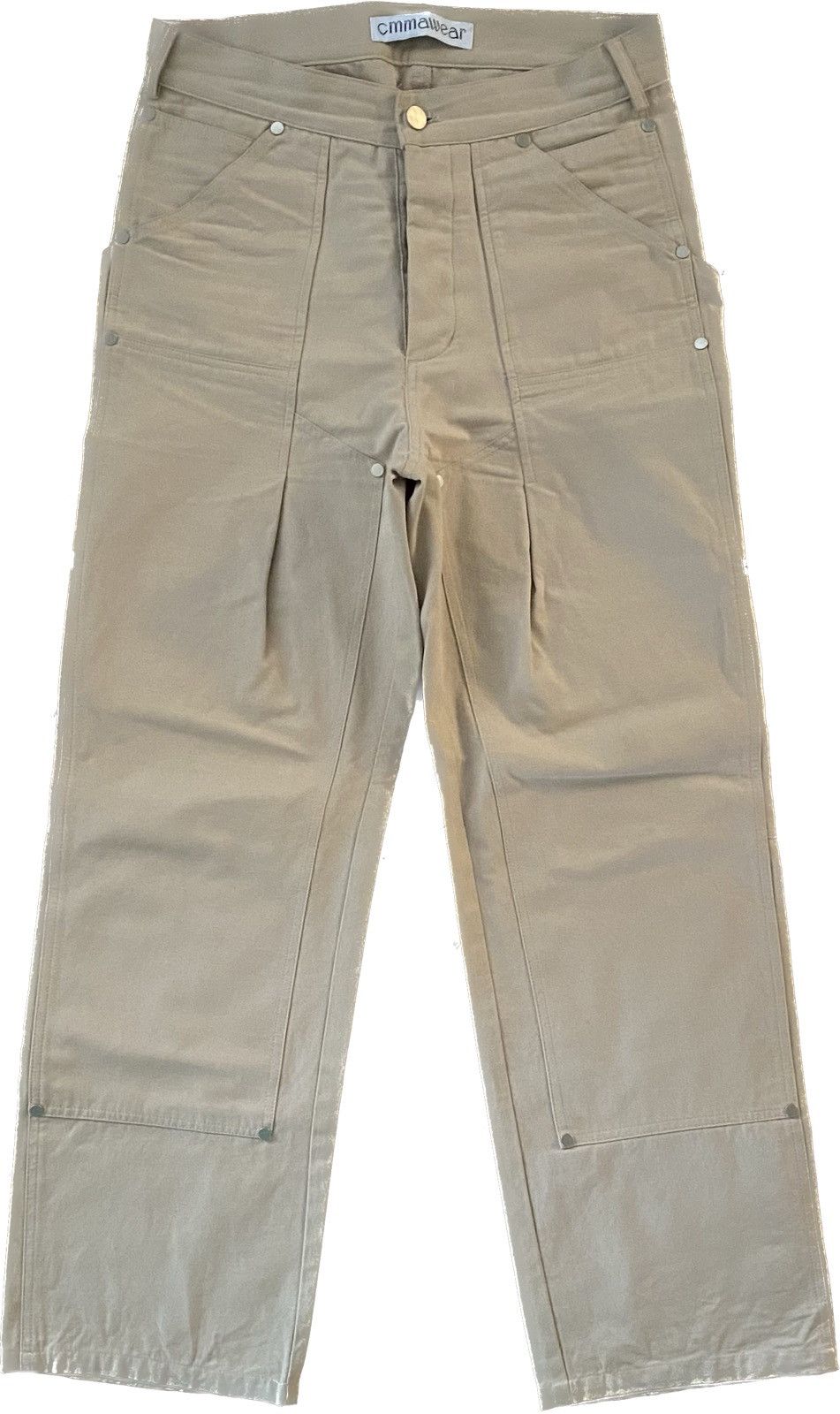 image of Cmmawear Lotus Pants In Biege in Beige, Men's (Size 30)