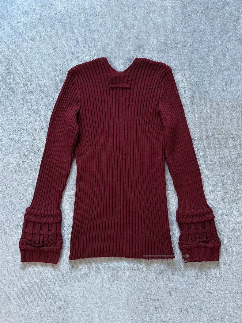 Jean Paul Gaultier Jean Paul Gaultier Long-sleeve, Knitted long-sleeve Size M / US 6-8 / IT 42-44 - 3 Thumbnail