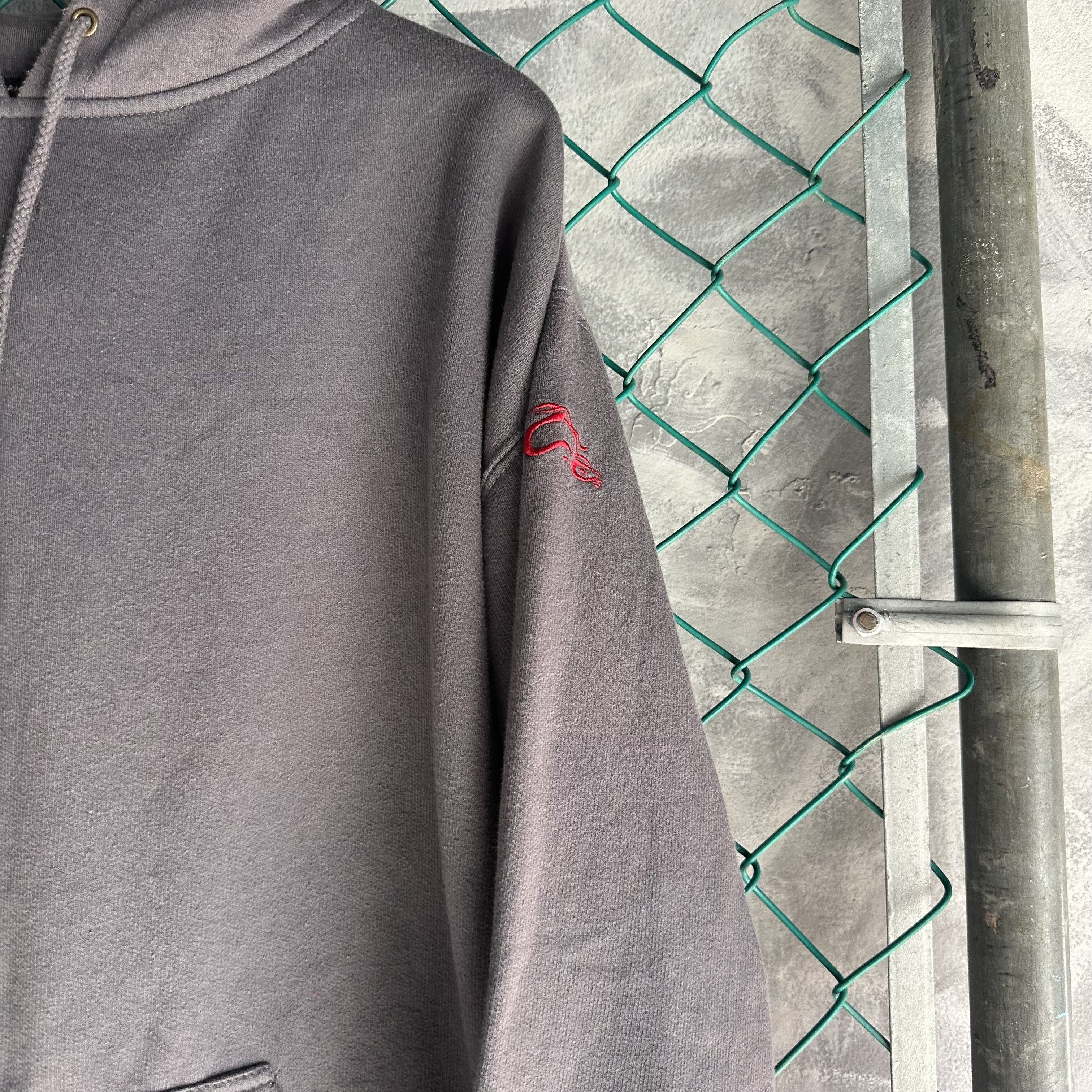Other Vintage Orange County Choppers Hoodie Mens 2XL Plain Gray Size US XXL / EU 58 / 5 - 2 Thumbnail