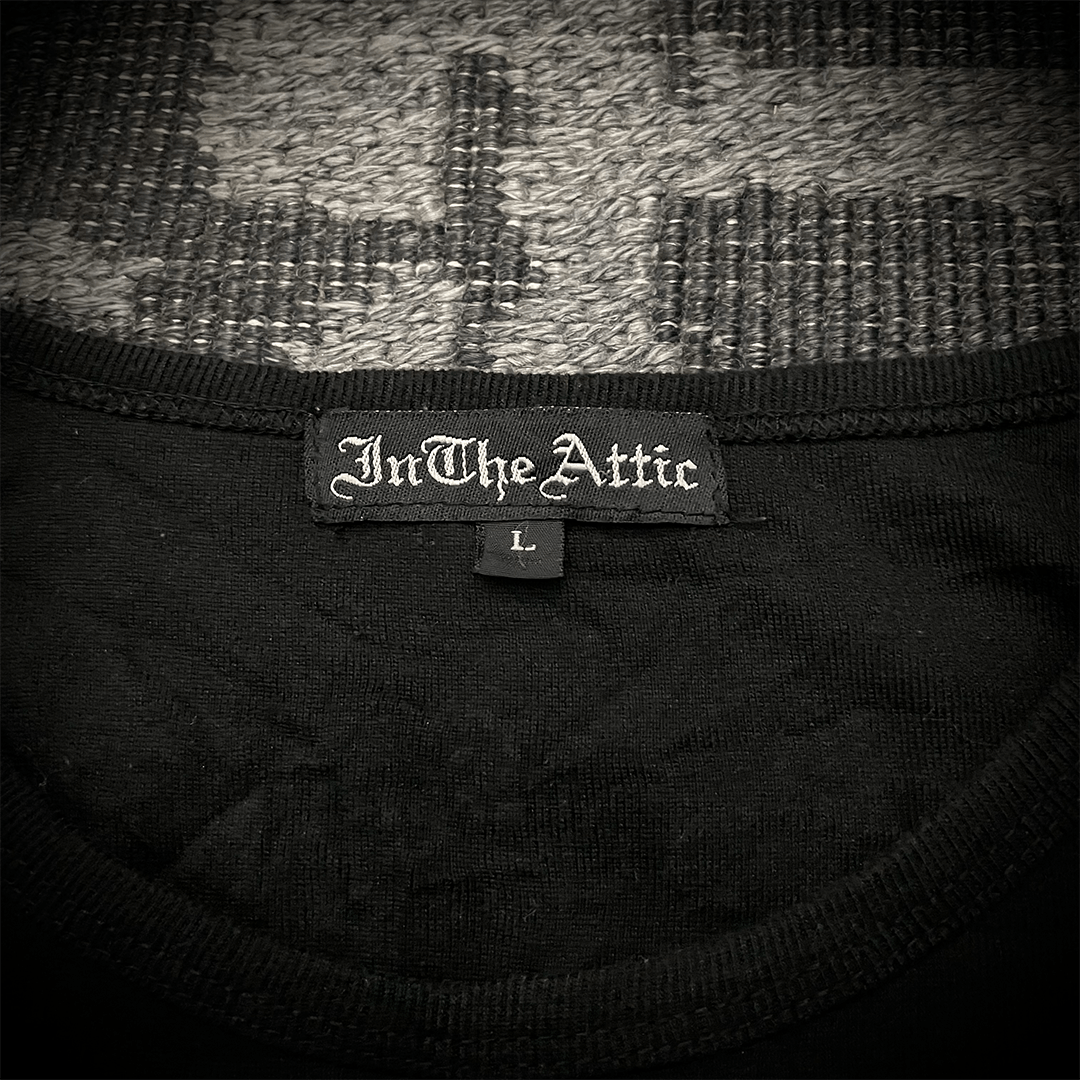 In The Attic In the attic font crack print long sleeve shirt Size US XXS / EU 40 - 6 Thumbnail