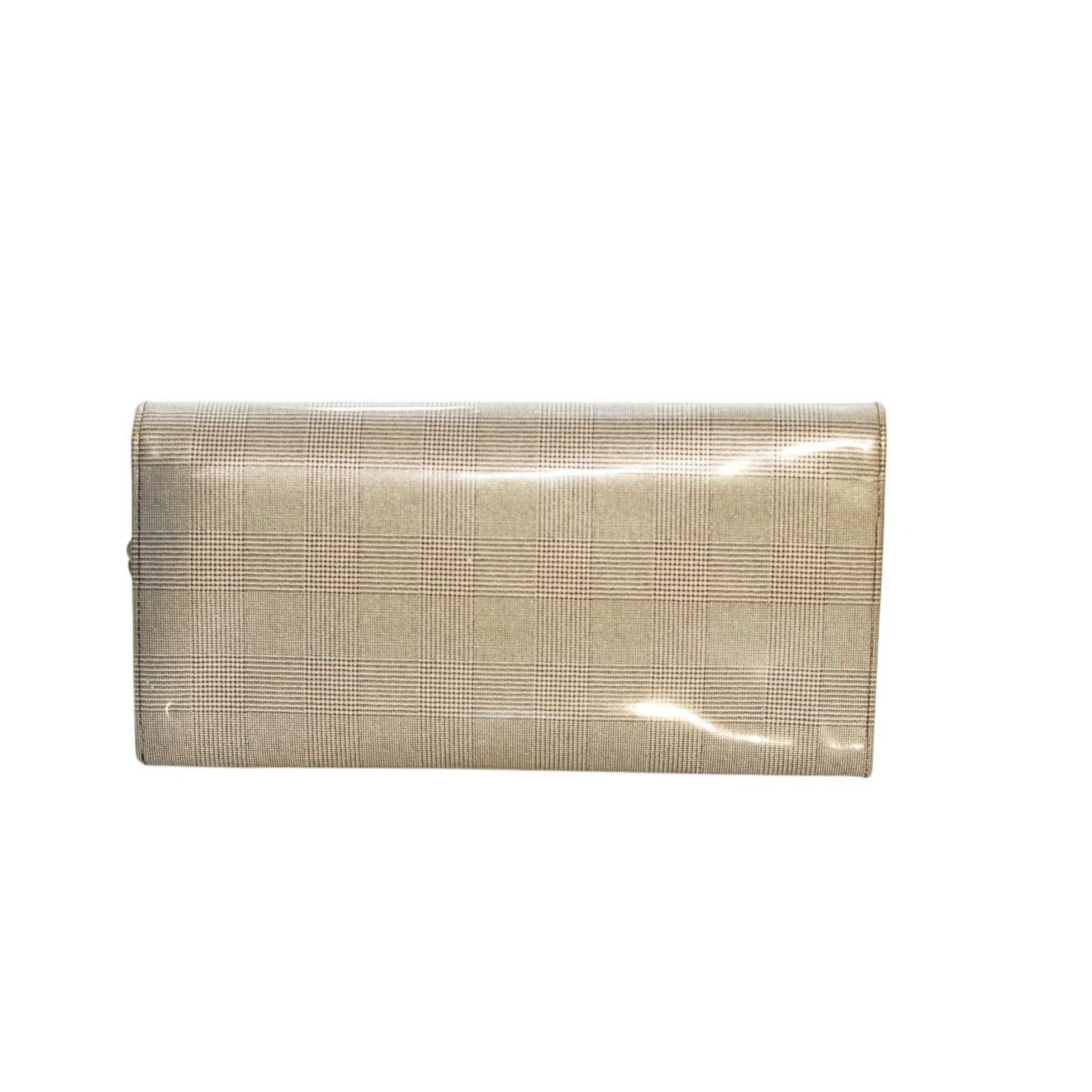 Gianfranco Ferre Gianfranco Ferre Prince de Galle & Black Patent Leather Clut Size ONE SIZE - 2 Thumbnail