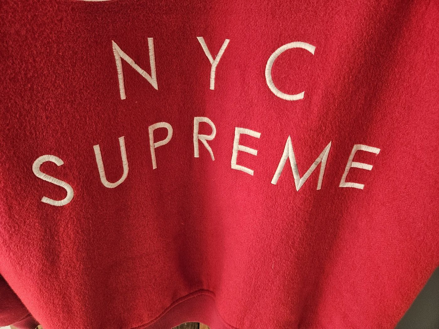 Nike × Supreme Supreme x Nike Varsity Jacket Size US XL / EU 56 / 4 - 5 Thumbnail