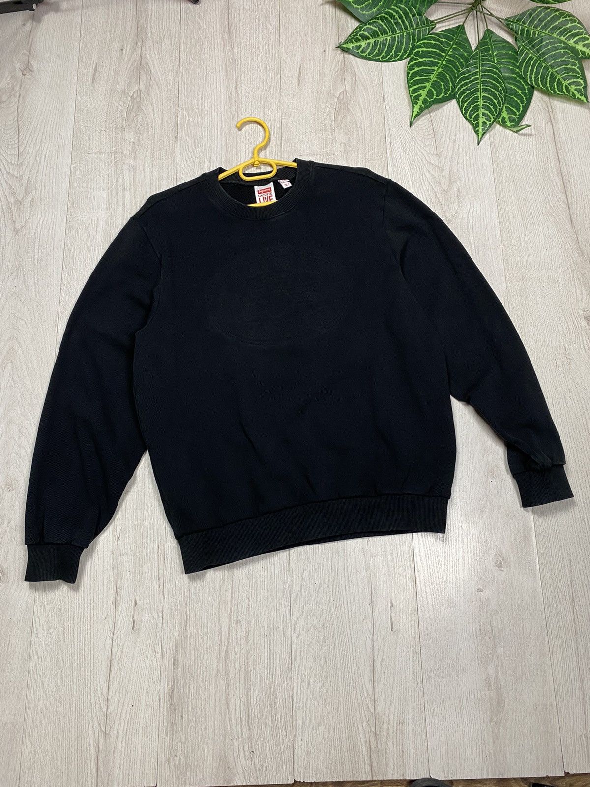 Lacoste × Supreme Sweatshirt in collaboration Lacoste Live Supreme Size L Size US L / EU 52-54 / 3 - 17 Thumbnail