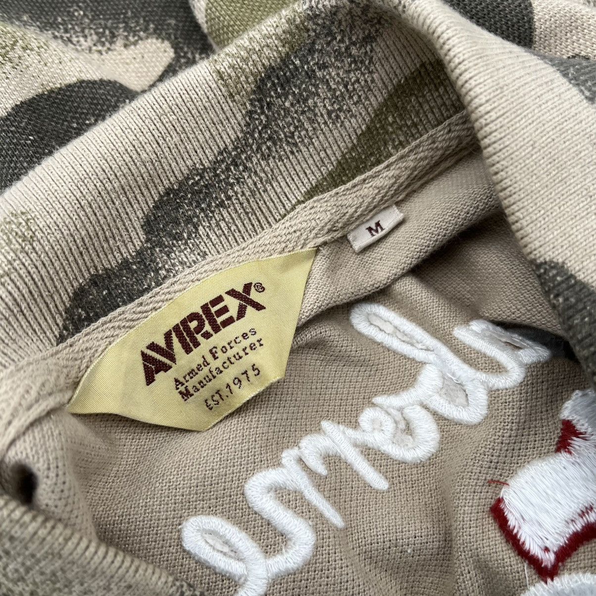 Avirex Avirex Mfg USA Camo Polo T Shirt Aero Cats Military Army Size US S / EU 44-46 / 1 - 7 Thumbnail