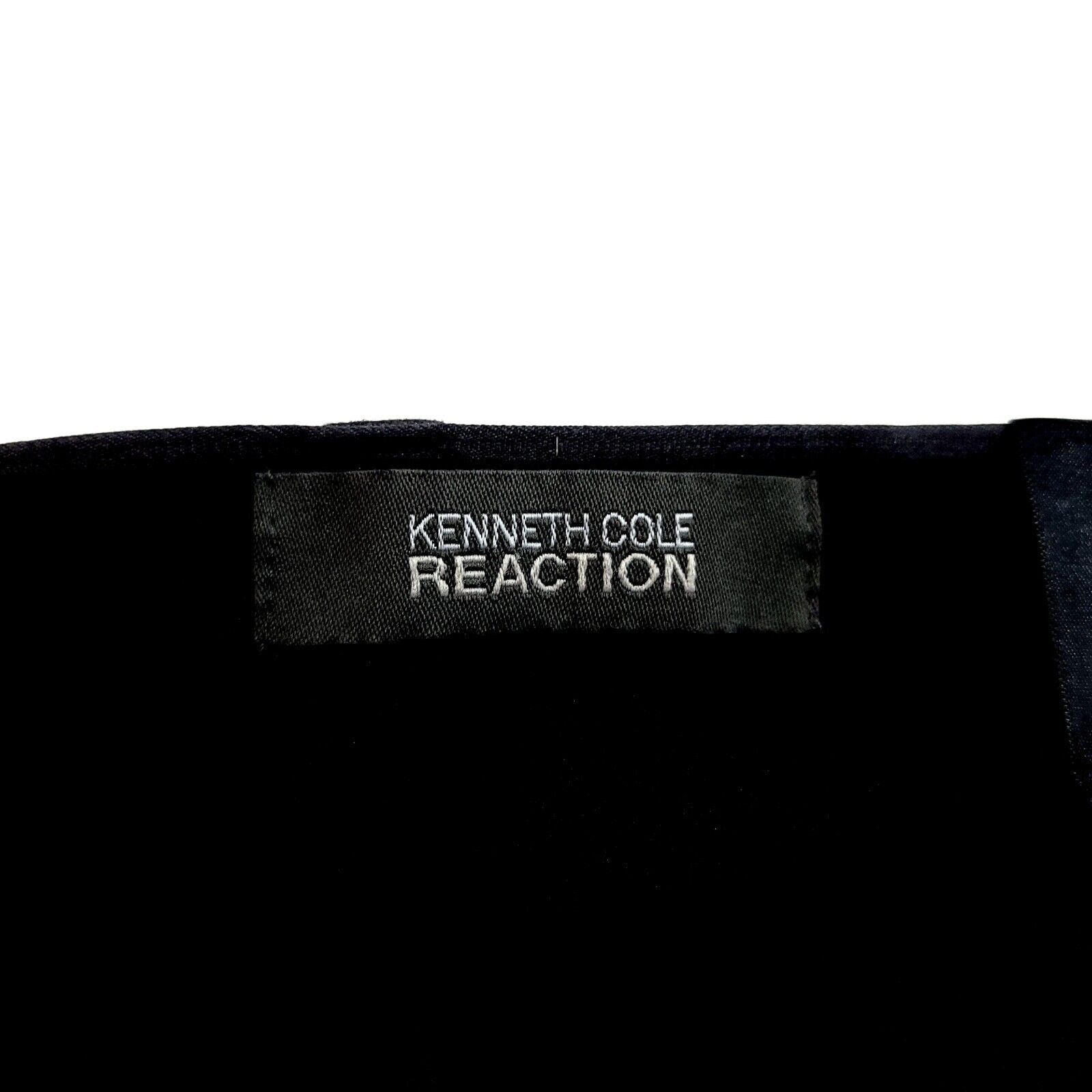 Kenneth Cole Kenneth Cole Reaction Gray Polyester Mid Rise Flat Front Dre Size 34R - 4 Thumbnail