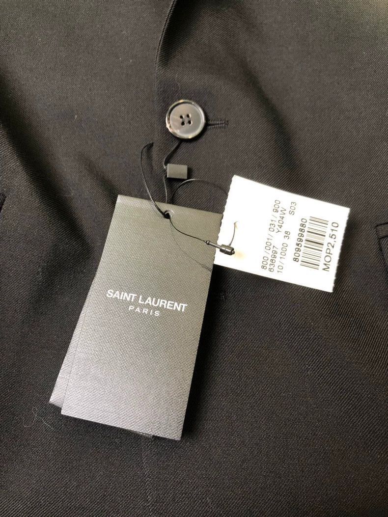 Saint Laurent Paris Saint Laurent Paris Saint Laurent Blazer with Tags and Spa Size US S / EU 44-46 / 1 - 5 Thumbnail