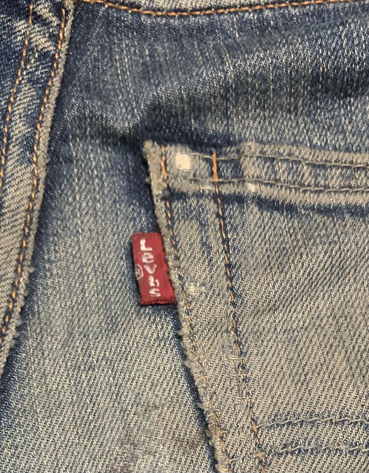 Levi's Vintage Levis 502 Straight Faded Blue Jeans Distressed Size US 32 / EU 48 - 5 Thumbnail