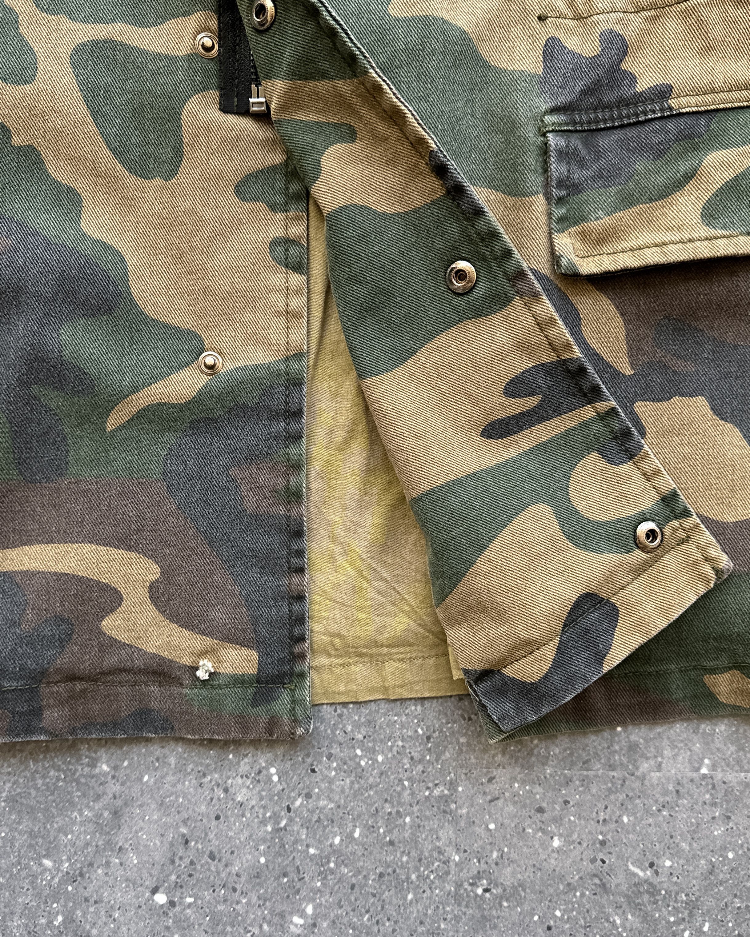 Yeezy Yeezy Season 4 Camo Parka Jacket Men’s M Military Grunge Size US M / EU 48-50 / 2 - 7 Thumbnail