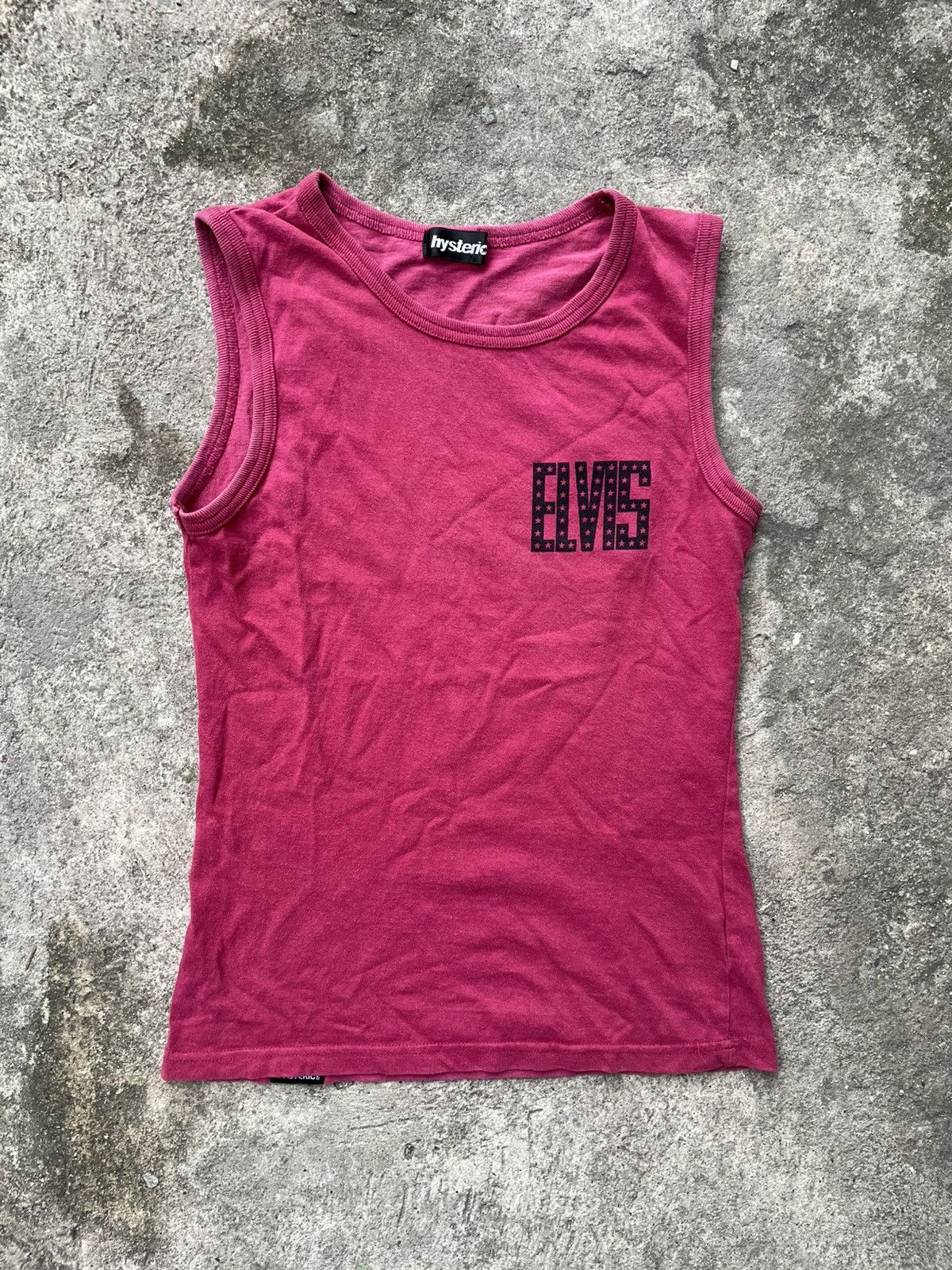 Hysteric Glamour × Japanese Brand Hysteric Glamour Elvis King Of Rock Tank Top Size XS / US 0-2 / IT 36-38 - 2 Thumbnail