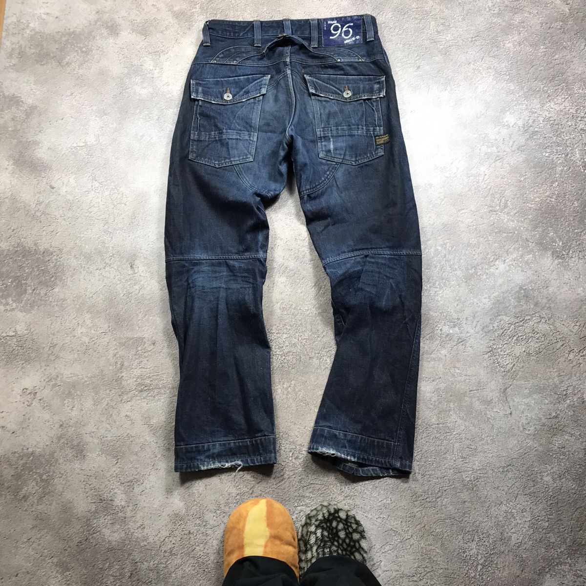 G-Star vintage gstar japan jeans distressed low rise flared 90s Size US 32 / EU 48 - 5 Thumbnail