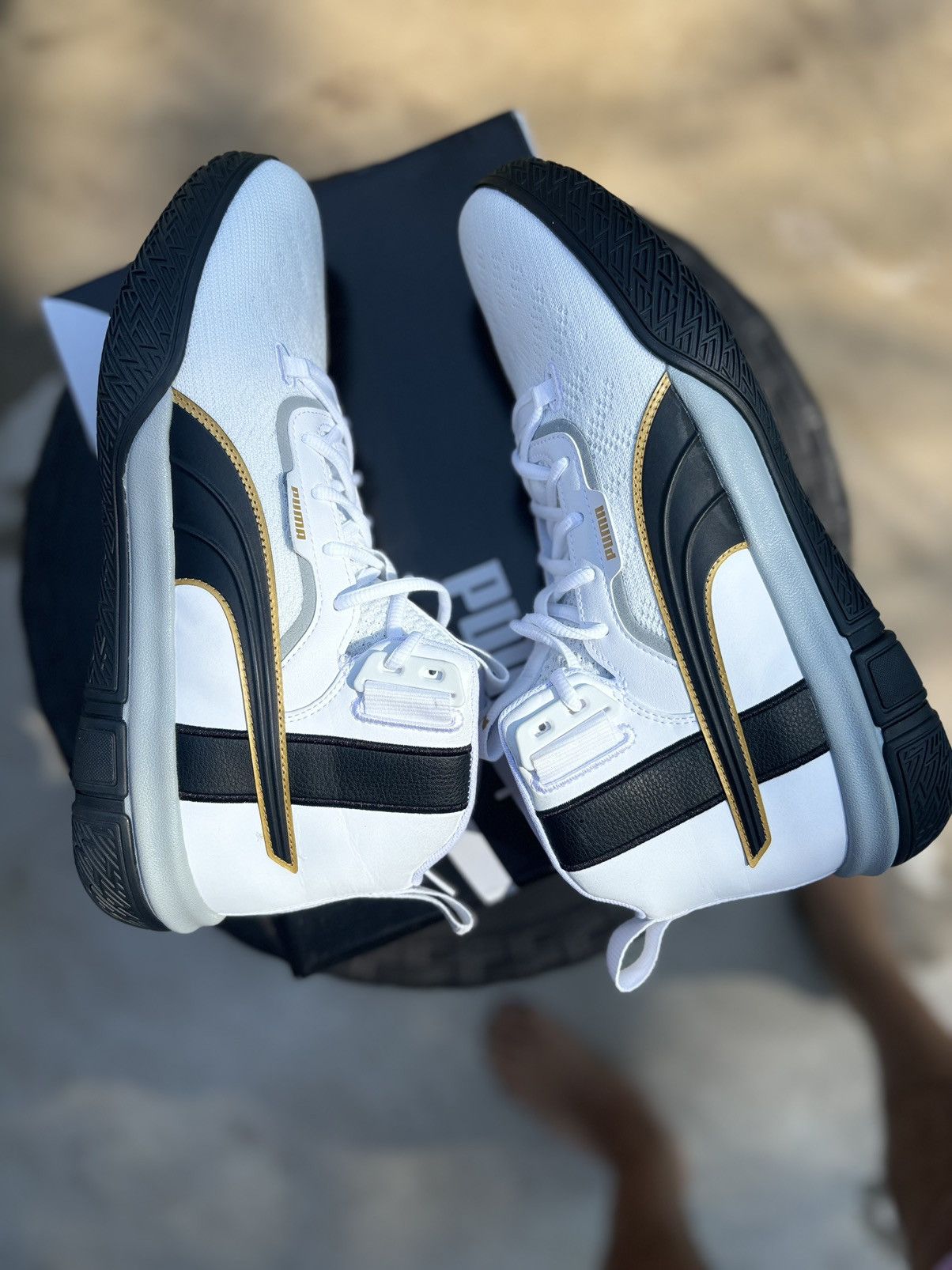 Puma puma legacy ‘68 basketball shoes size 12 men Size US 12 / EU 45 - 10 Thumbnail