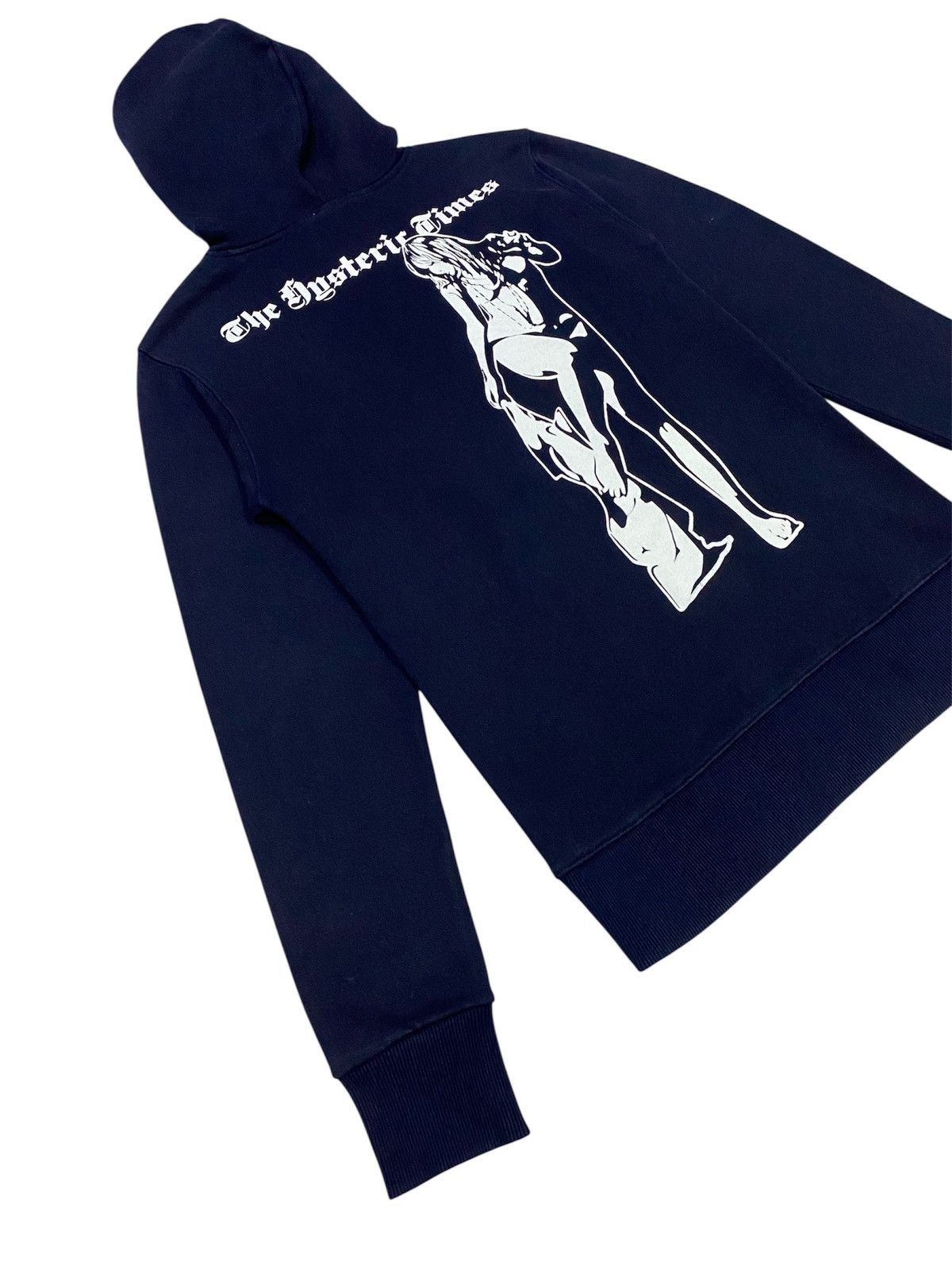 Hysteric Glamour Vtg Hysteric Glamour “The Hysteric Times” Big Logo Hoodie Size US S / EU 44-46 / 1 - 18 Thumbnail