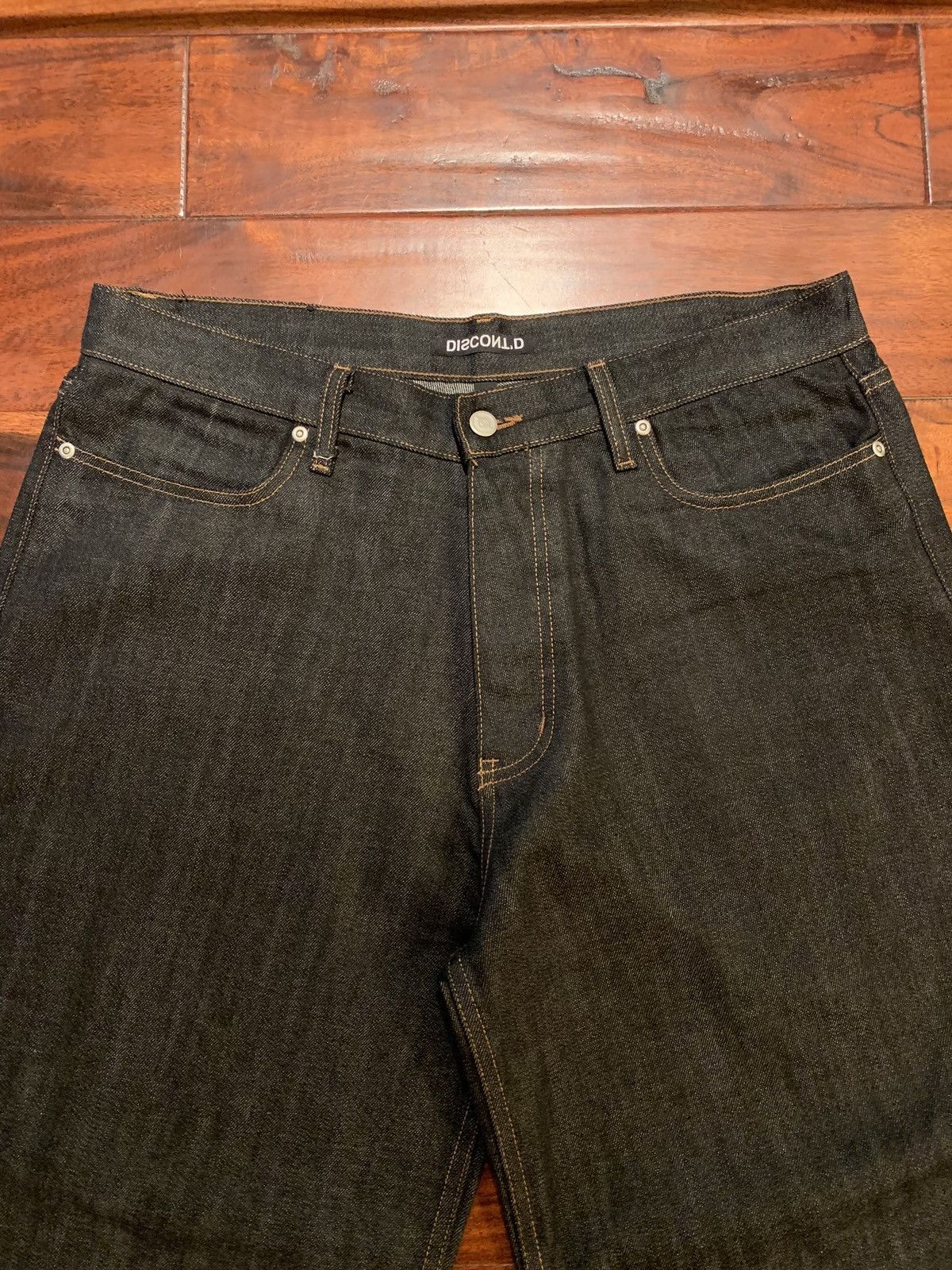 Other Discont’d 12 oz. Raw Japanese Baggy Denim Size 34 Size US 34 / EU 50 - 2 Thumbnail