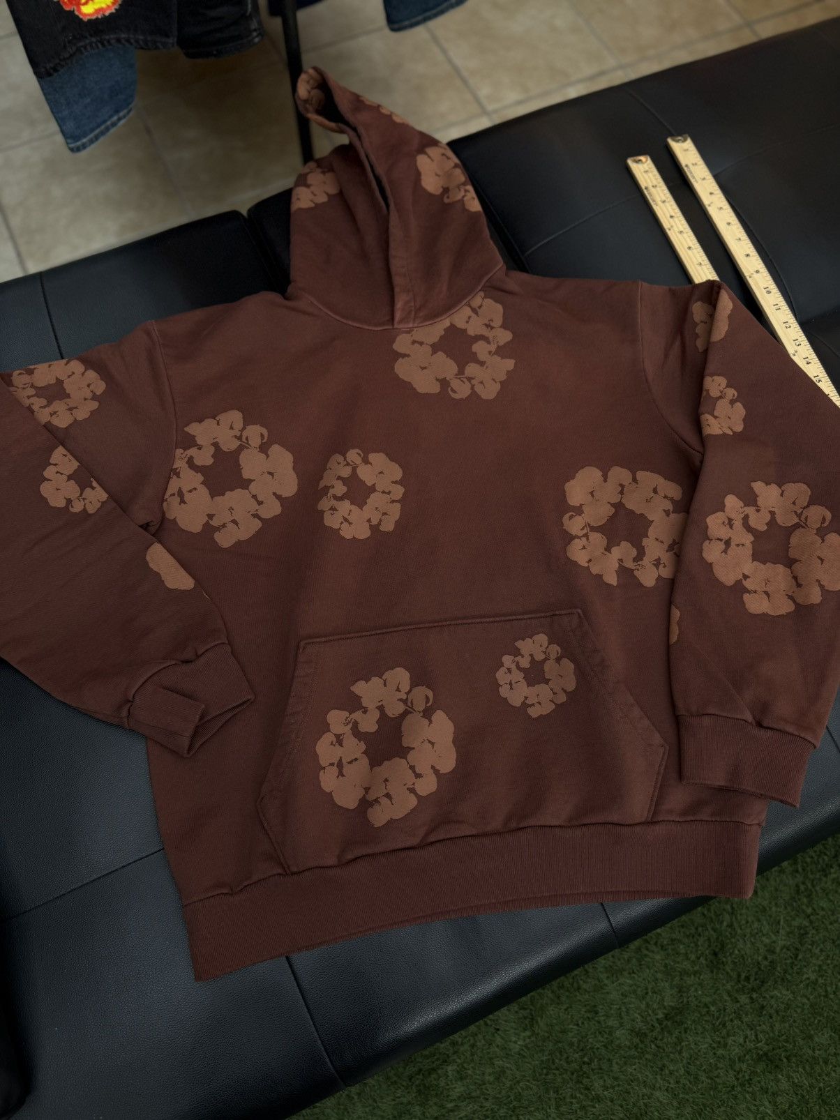 DENIM TEARS Denim Tears 2025 Cotton Wreath Hoodie L (NEW) Brown Size US L / EU 52-54 / 3 - 4 Thumbnail