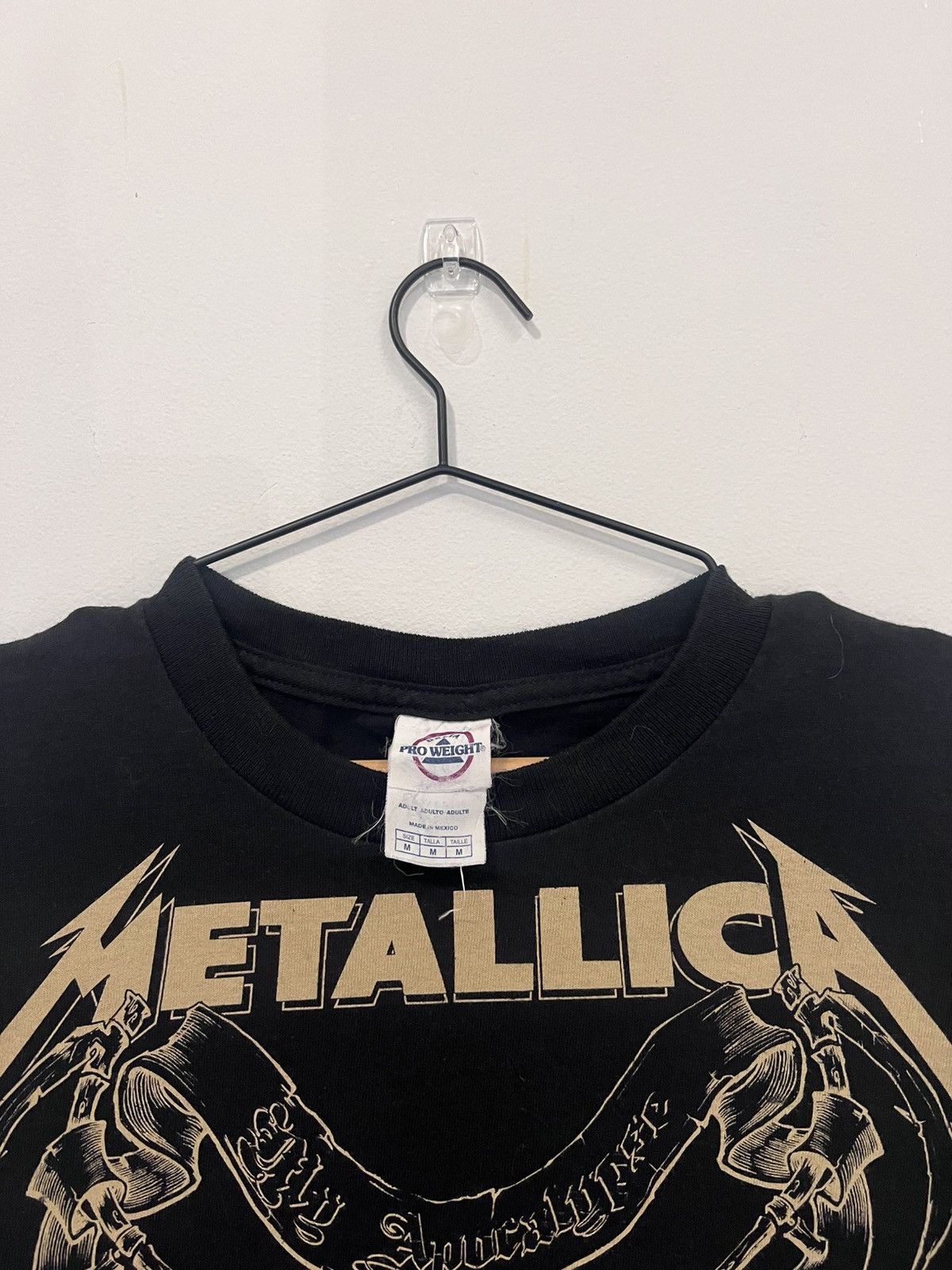 Delta Metallica “My Apocalypse” 2008 Tour Tee Pro Weight – Size M Size US M / EU 48-50 / 2 - 6 Thumbnail