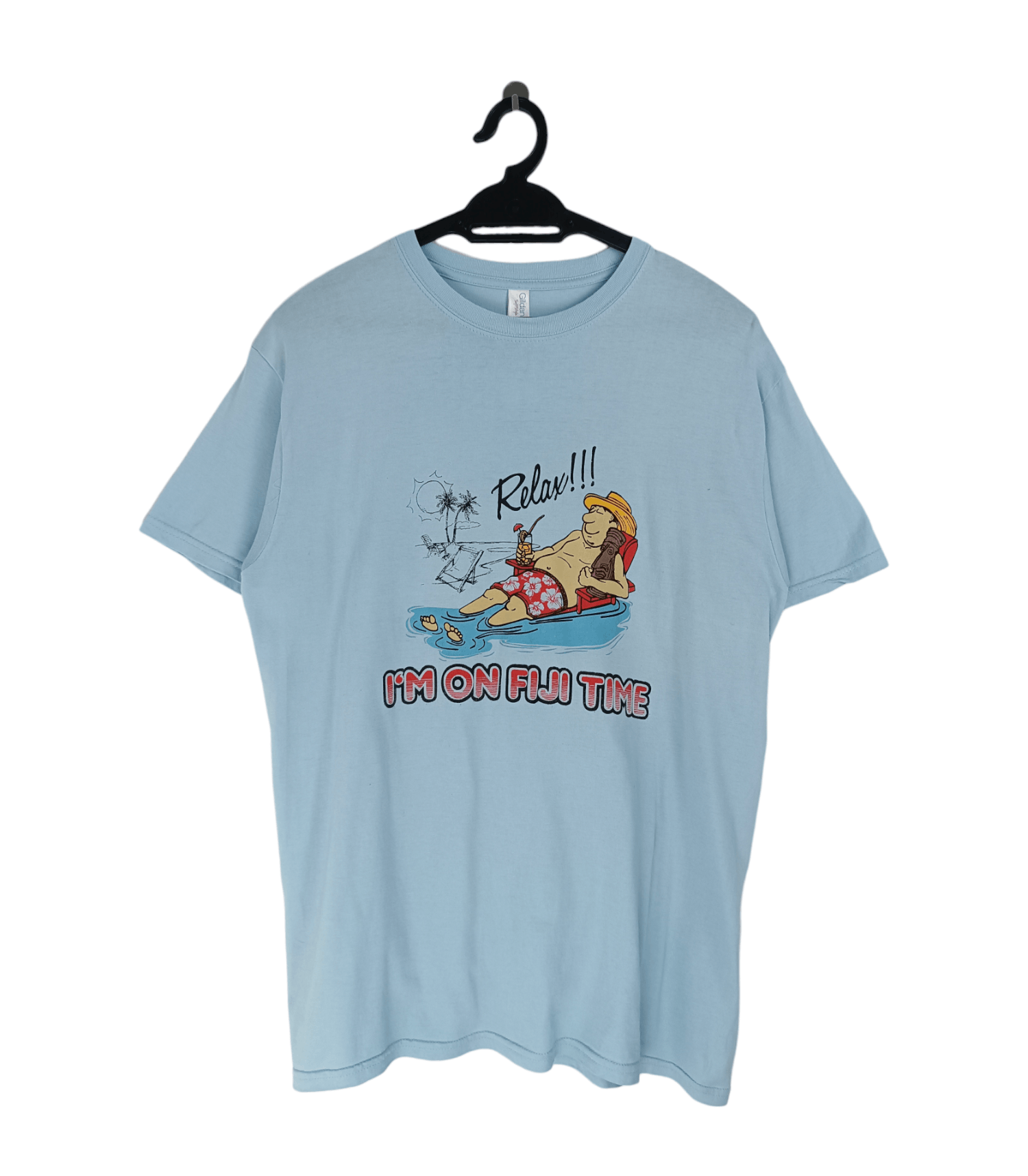 Other VINTAGE Y2K BULA FIJI ISLAND HOLIDAY SURF HAWAII HUMOR FUNNY Size US M / EU 48-50 / 2 - 1 Thumbnail