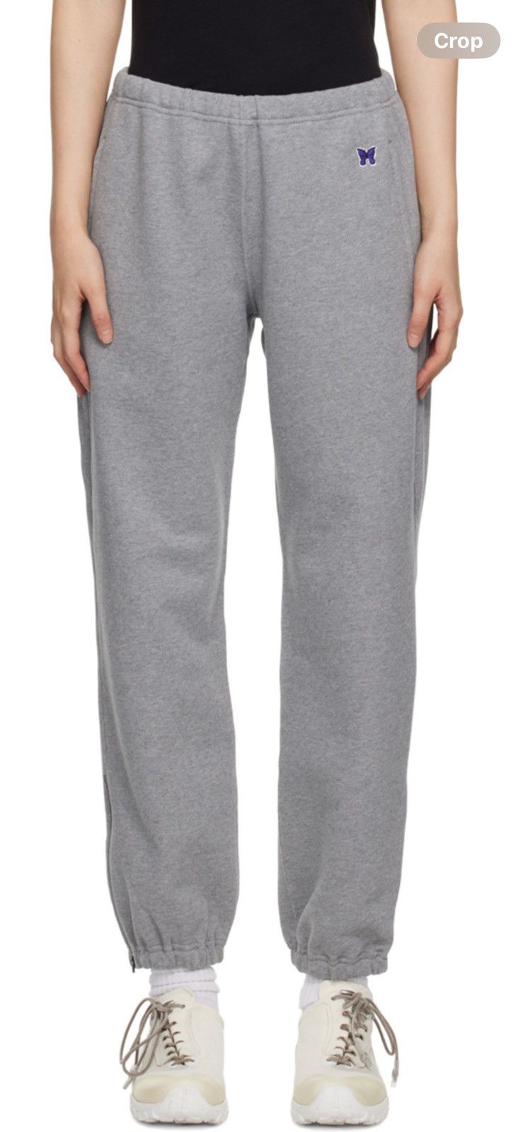 Needles Needles Gray Zip Vent Lounge Pants Size 25" / US 0 / IT 36 - 1 Thumbnail