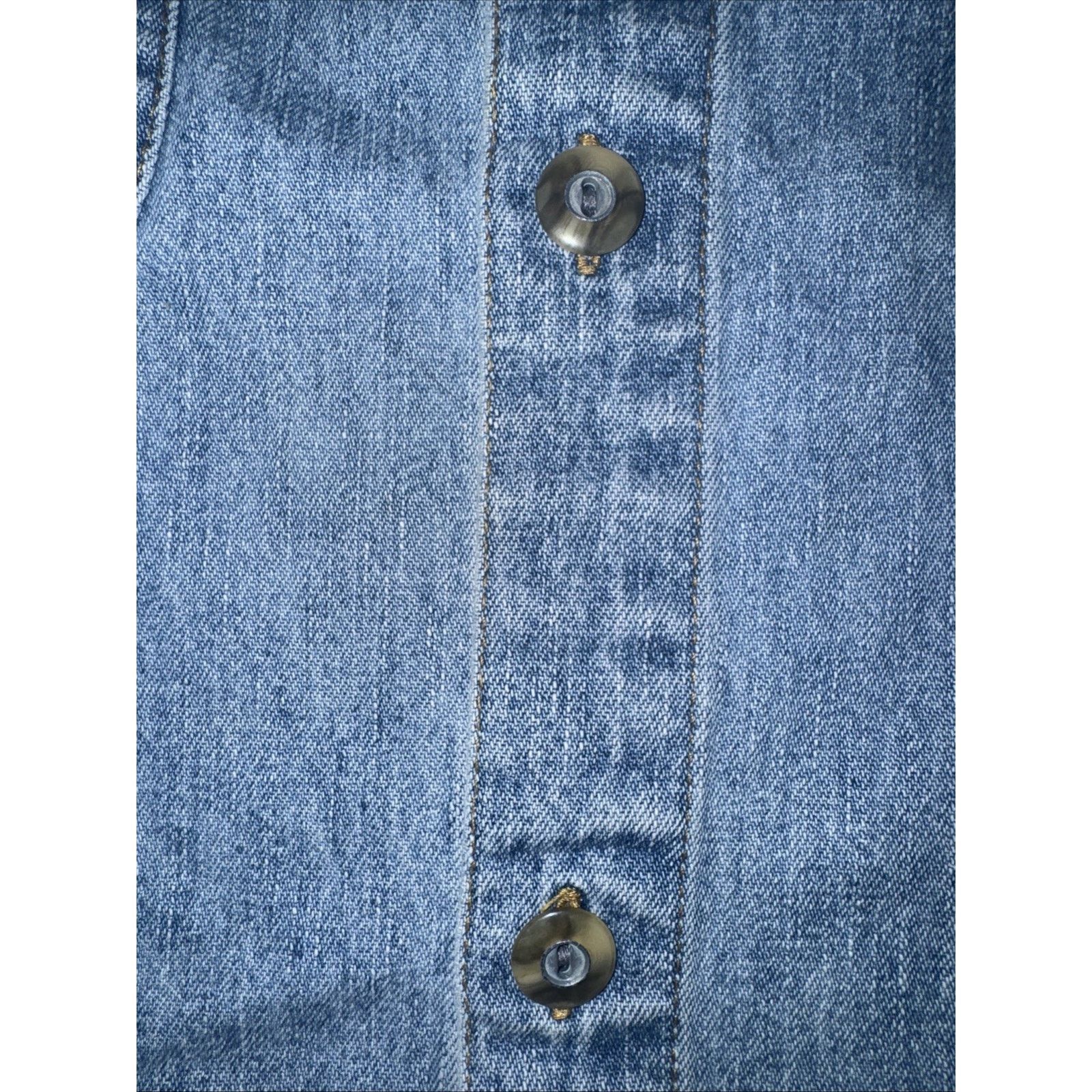 Quiksilver × Vintage Vintage Quiksilver Denim Chore Jacket Salt Water Wash Blue L Size US L / EU 52-54 / 3 - 3 Thumbnail