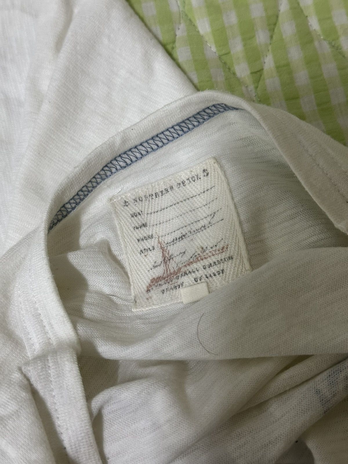 Kapital Vintage Tee Marine Conmar . Size US M / EU 48-50 / 2 - 4 Thumbnail
