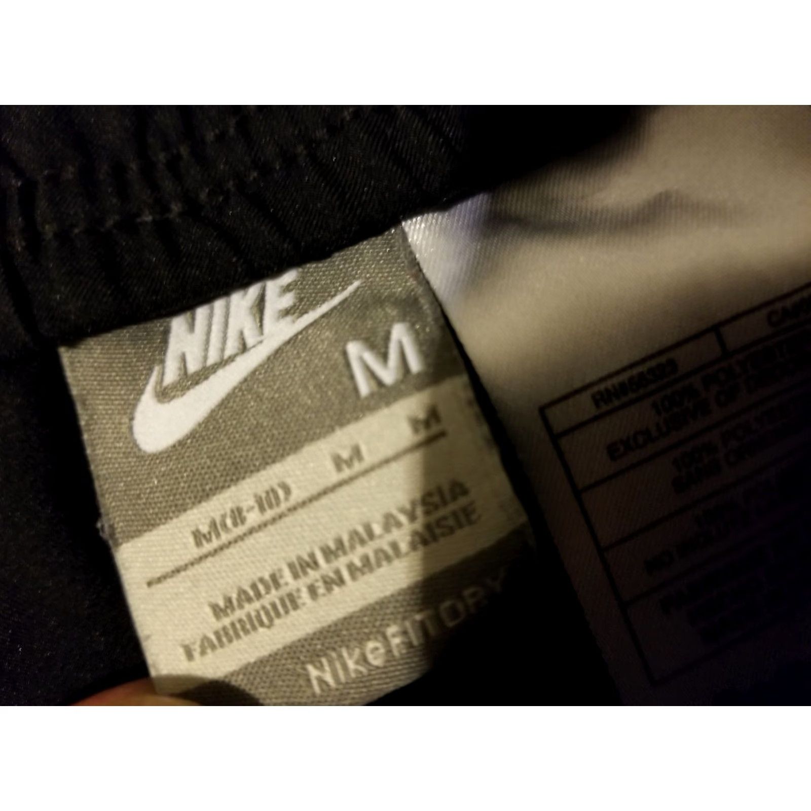Nike Womens Nike Shorts M Medium Black Athletic Gym Workout Size 32" / US 10 / IT 46 - 4 Thumbnail
