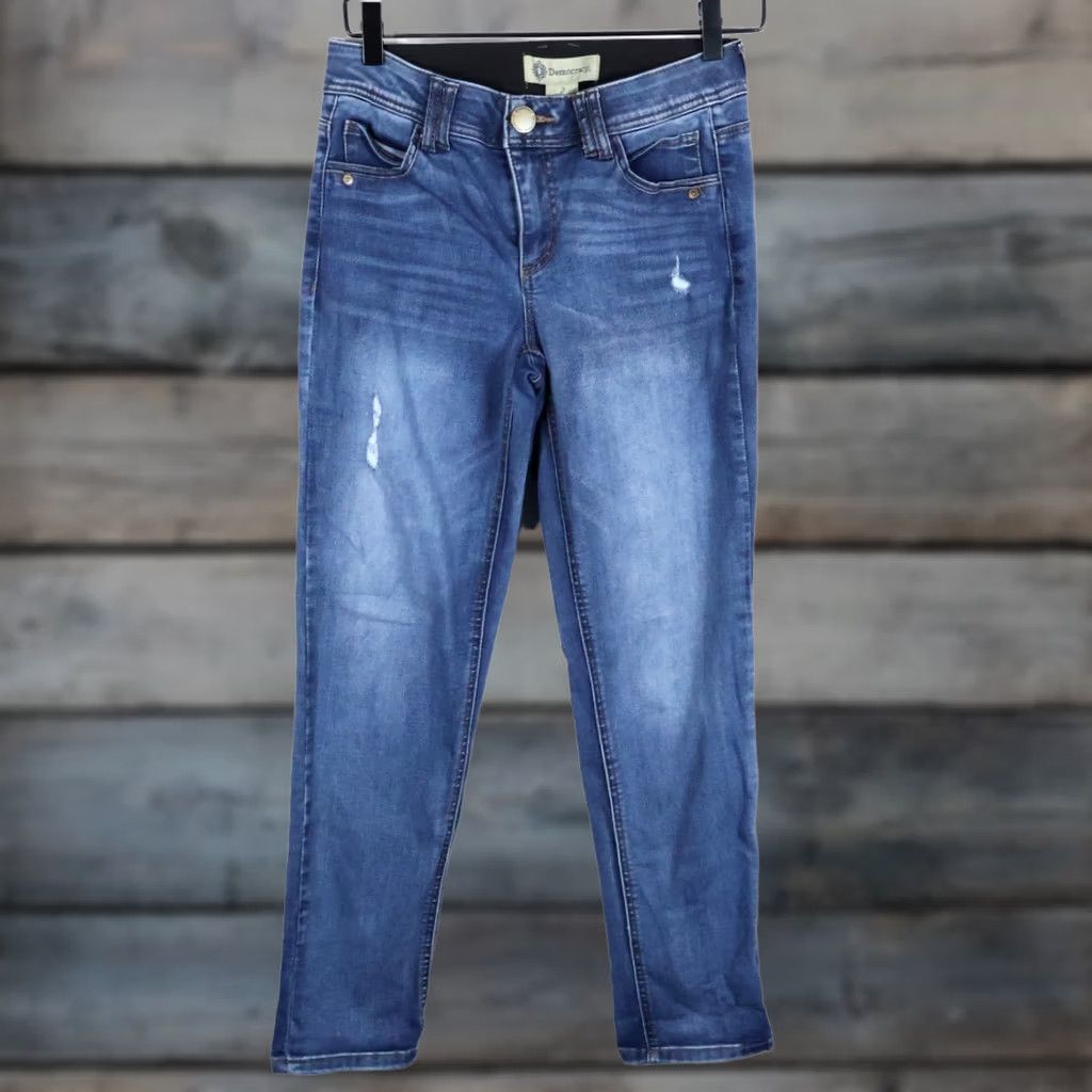 Vintage Democracy Ab Technology Jeans Women's 2 (28 x 29) Blue Straight Leg Denim Size 26" / US 2 / IT 38 - 1 Thumbnail