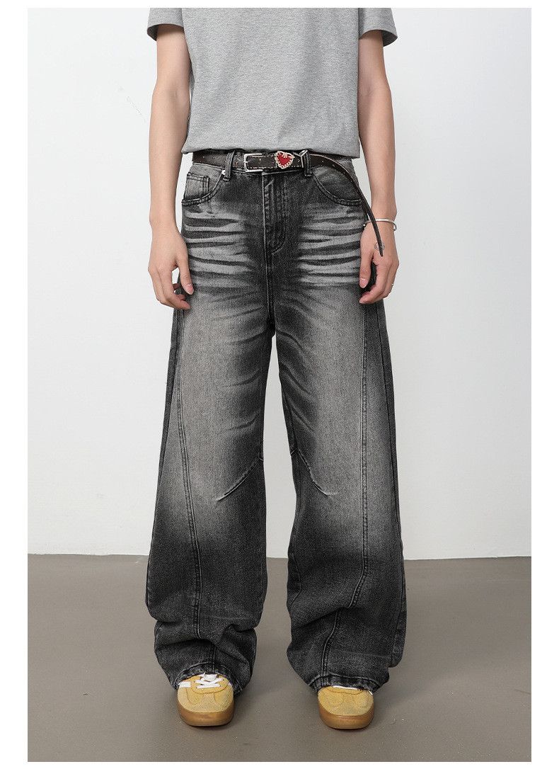 Vintage Men's American Retro Washed & Distressed Patchwork Jeans Size US 32 / EU 48 - 1 Thumbnail